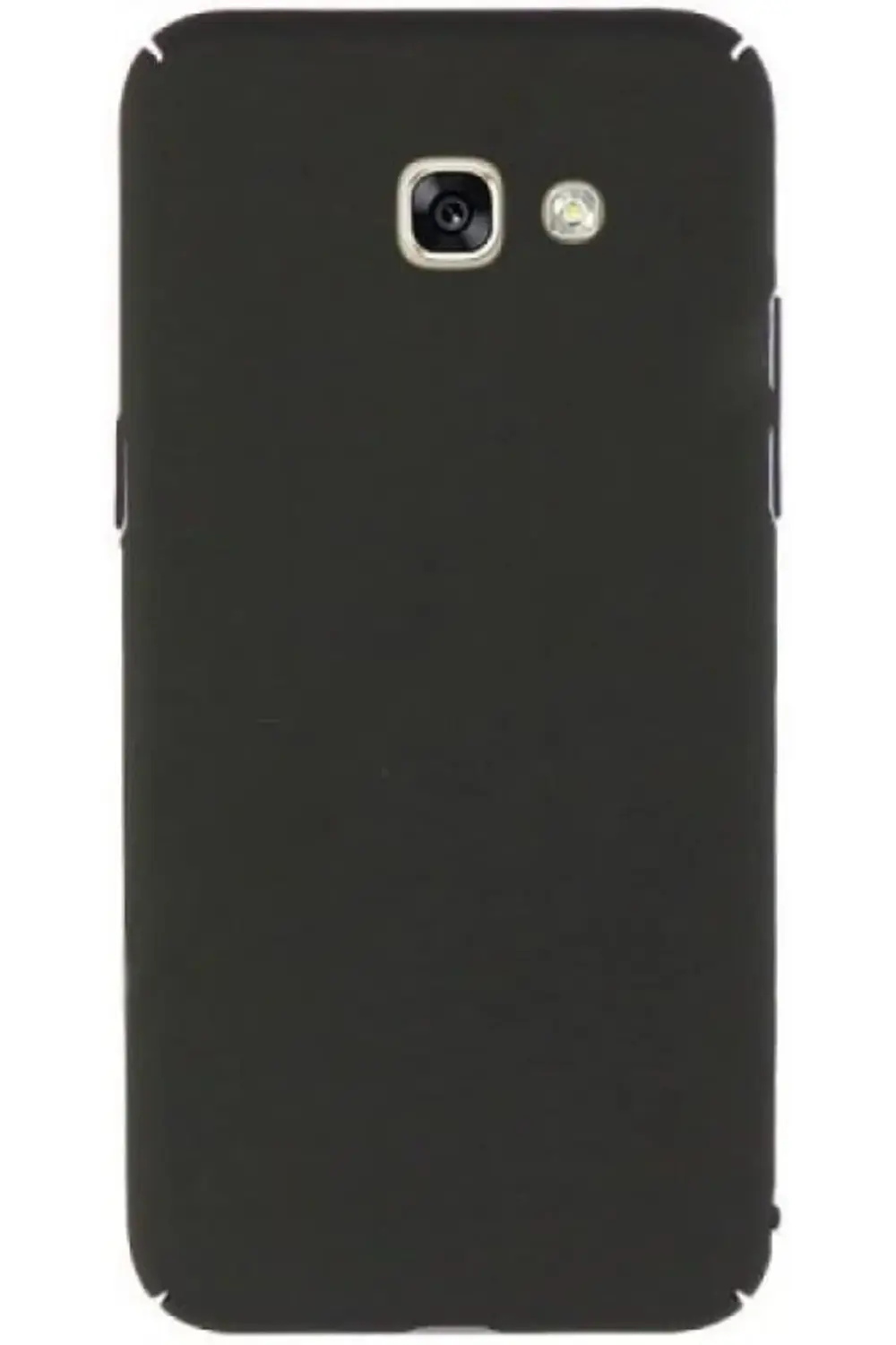 TTKShop Galaxy J7 Max Uyumlu Sert Rubber Silikon Kılıf (Altın Ren
