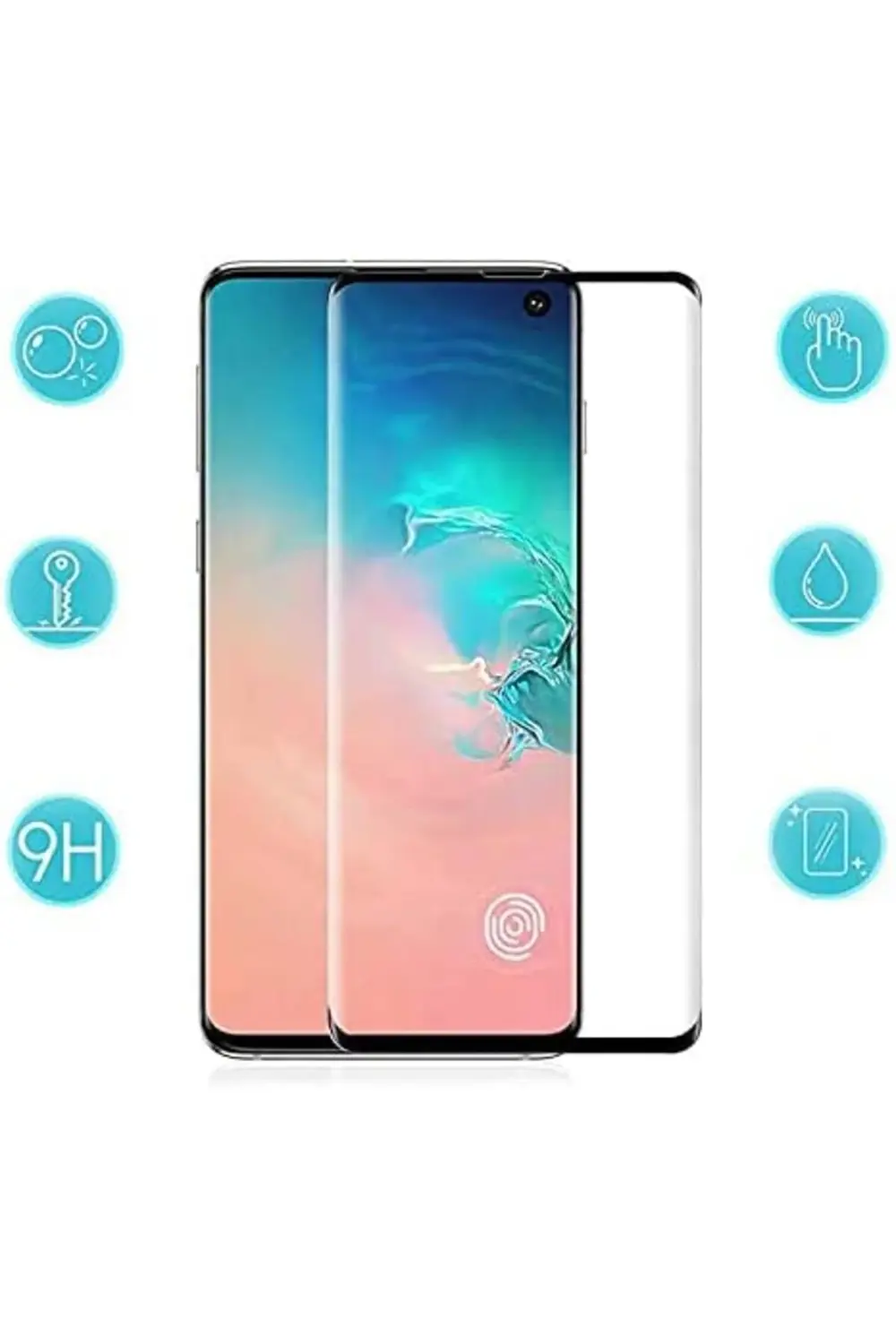 TTKShop Galaxy Note 10 Uyumlu Full Kaplayan Ekran Koruyucu Cam - TTKShop Galaxy Note 10 Uyumlu Full Kaplayan Ekran Koruyucu Cam -