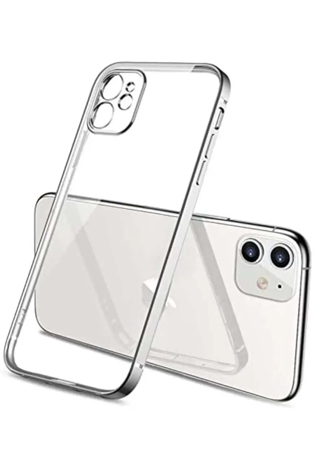 TTKShop iPhone 11 Kamera Korumalı Şeffaf Silikon Kılıf 395519