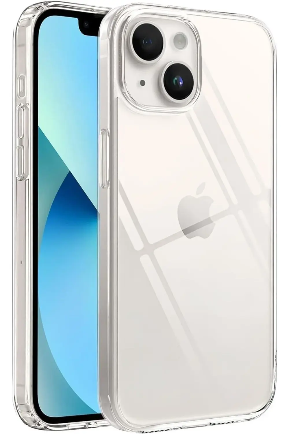 TTKShop iPhone 14 Plus İle Uyumlu Şeffaf Telefon Kılıfı, Kamera K TTKShop iPhone 14 Plus İle Uyumlu Şeffaf Telefon Kılıfı, Kamera K