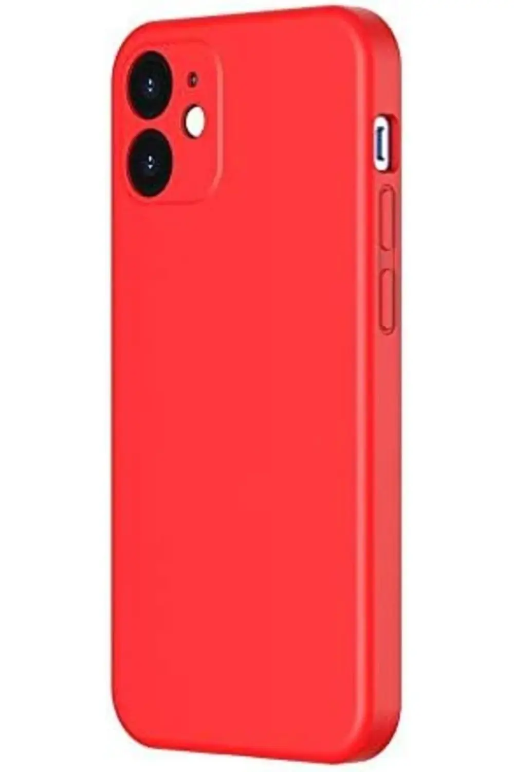 TTKShop Liquid Gel, iPhone 12 Mini Cep Telefonu Kılıfı, Kırmızı 3