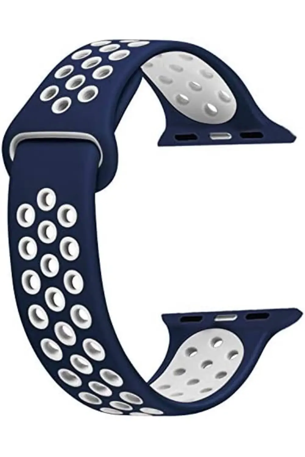 TTKShop Watch 3 42mm, Silicone Sport Band Prusya Mavisi 395519