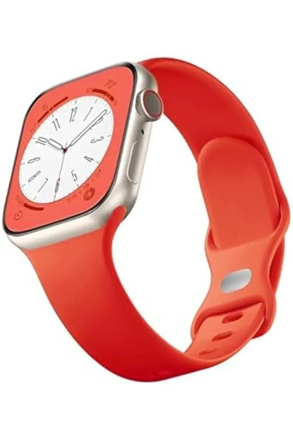 TTKShop Watch için Tüm Serileri ile Uyumlu Yumuşak Silikon Kordon