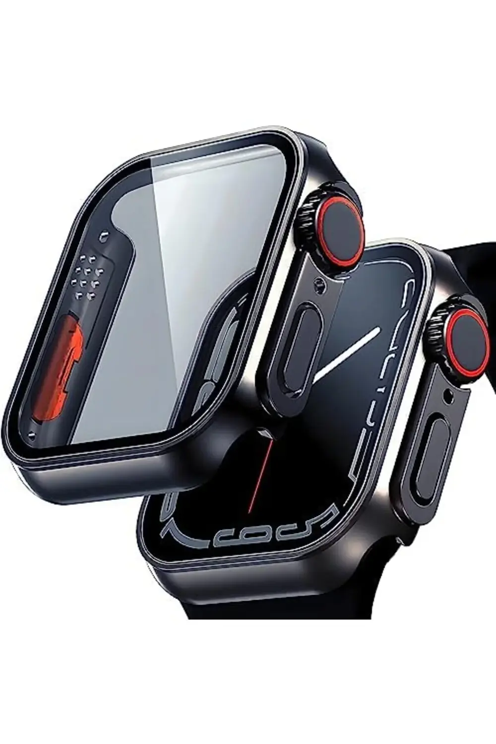 TTKShop Watch ile Uyumlu Saate Watch Ultra Görünümü Veren Uzay Gr