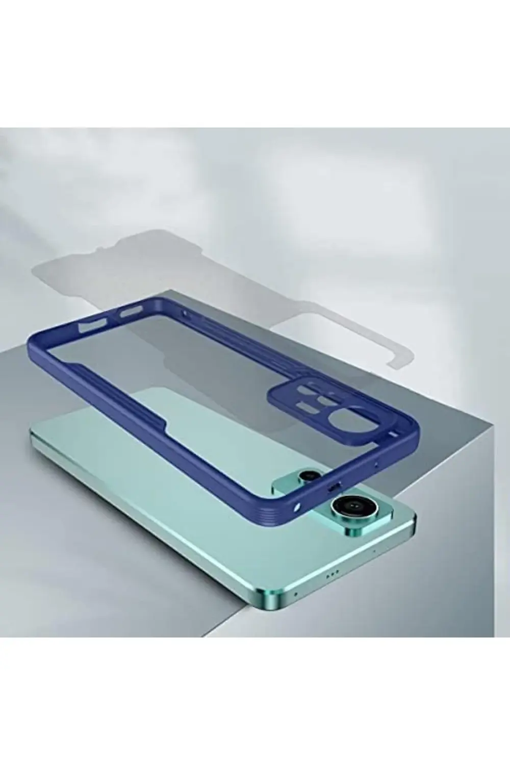 TTKShop Xiaomi Mi 12 Lite Kılıf Kamera Korumalı Arkası Mat Parfe TTKShop Xiaomi Mi 12 Lite Kılıf Kamera Korumalı Arkası Mat Parfe