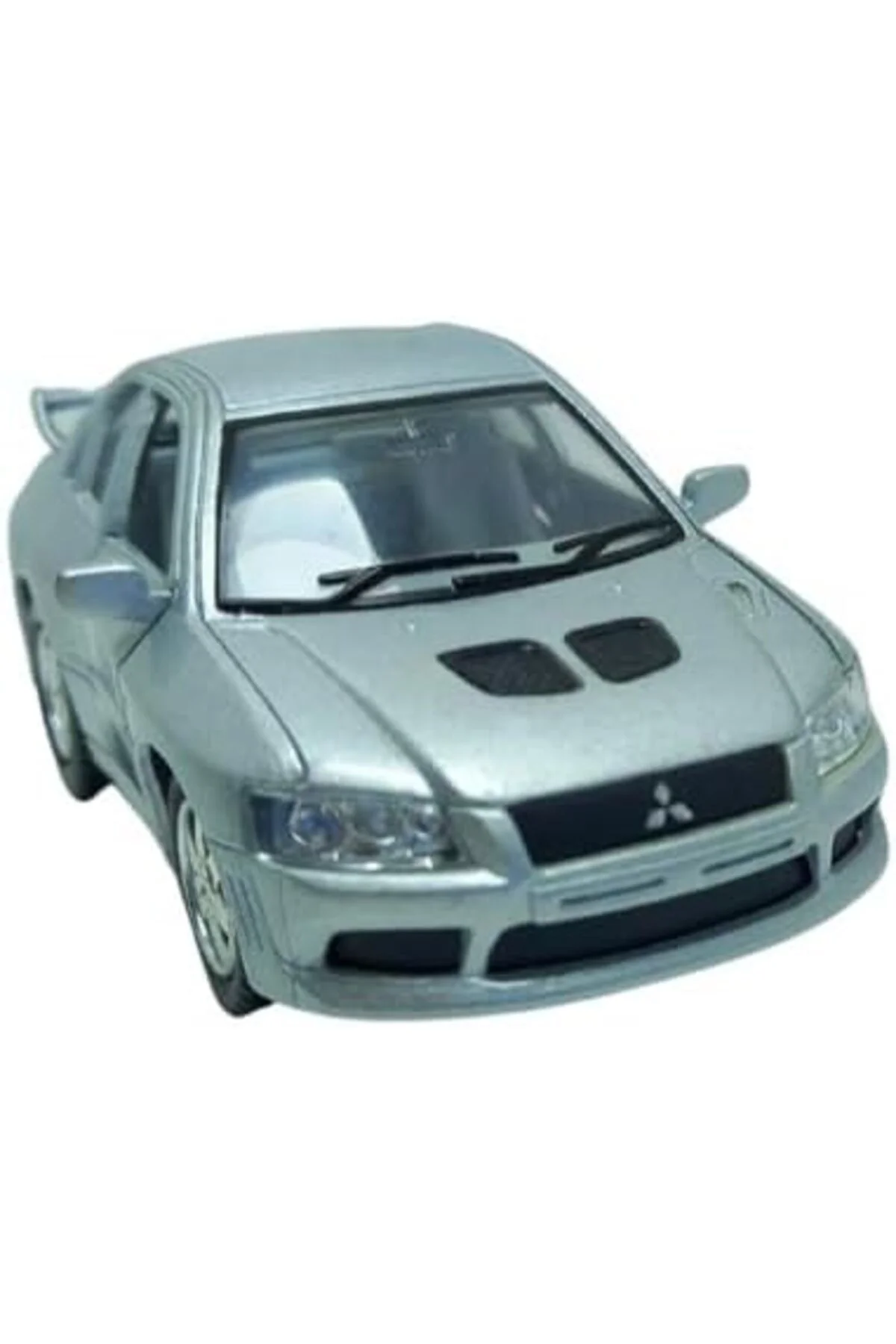 TTKTEKNOLOJİ 10 cm. Çek Bırak Gri Mıtsubıshı Diecast Araba TTKTEK