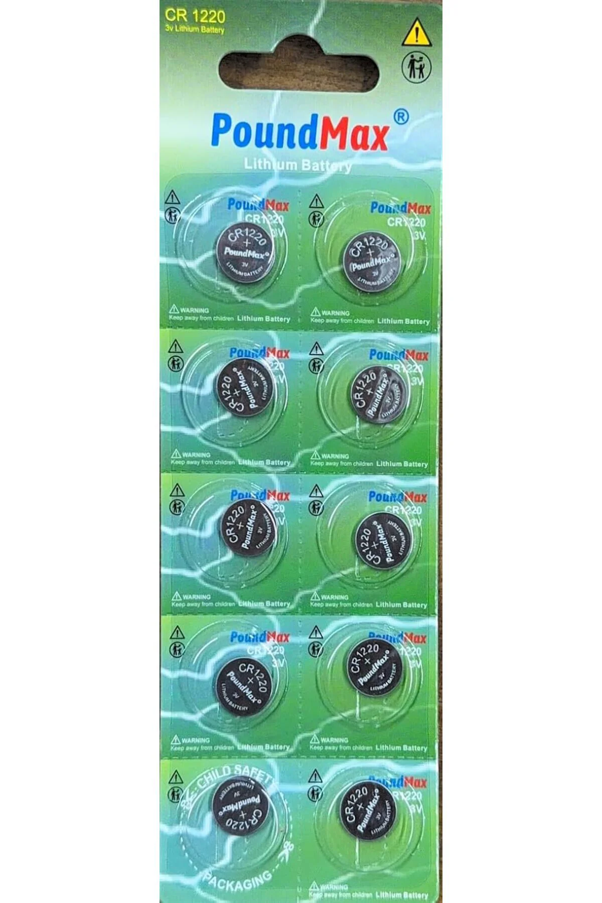 TTKTEKNOLOJİ 10 x 1220 CR1220 DL1220 3V Lityum Düğme Pil TTKTEKNO