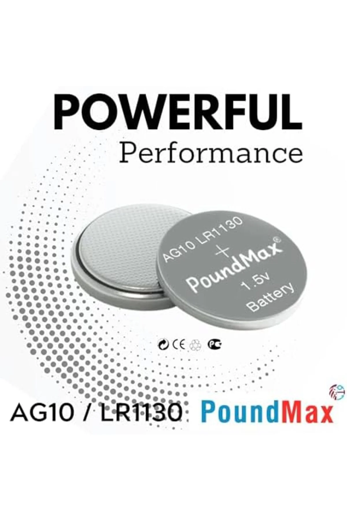 TTKTEKNOLOJİ 10 X AG10, LR54,1,5V Alkalin Düğme Pil TTKTEKNOLOJİ 