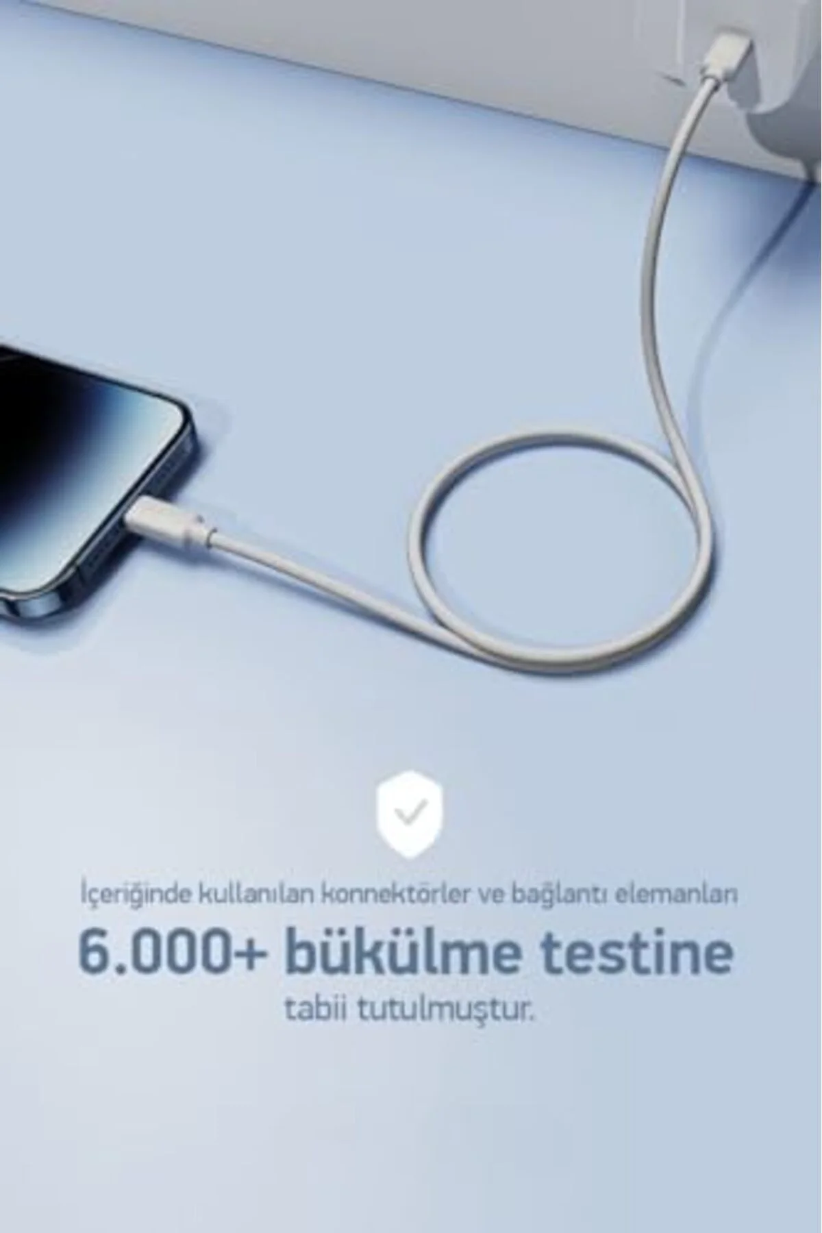 TTKTEKNOLOJİ 100W Örgülü Type C to Type C SPK-10 1mt Data ve Şarj TTKTEKNOLOJİ 100W Örgülü Type C to Type C SPK-10 1mt Data ve Şarj