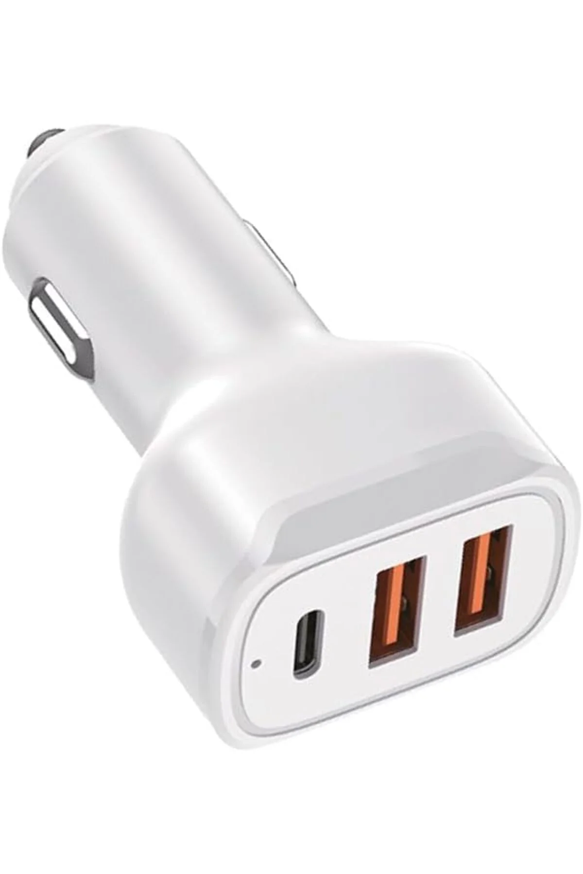 TTKTEKNOLOJİ 100W Ultra Hızlı TURBO Araç Şarj Başlığı – 2 USB + 1 TTKTEKNOLOJİ 100W Ultra Hızlı TURBO Araç Şarj Başlığı – 2 USB + 1