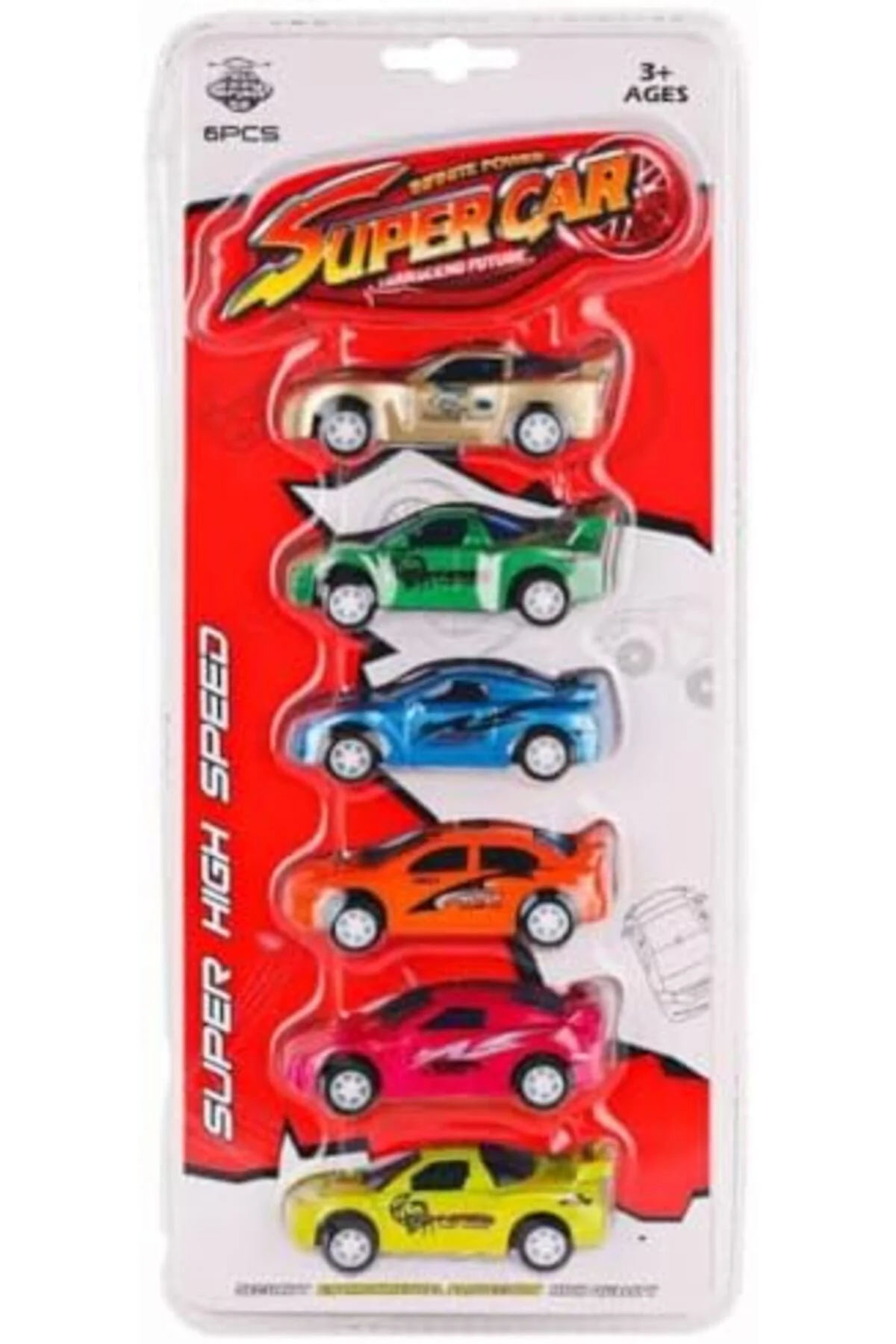 TTKTEKNOLOJİ 1156E-1 Çek Bırak Yarış Arabası Seti -Birliktoys TTK