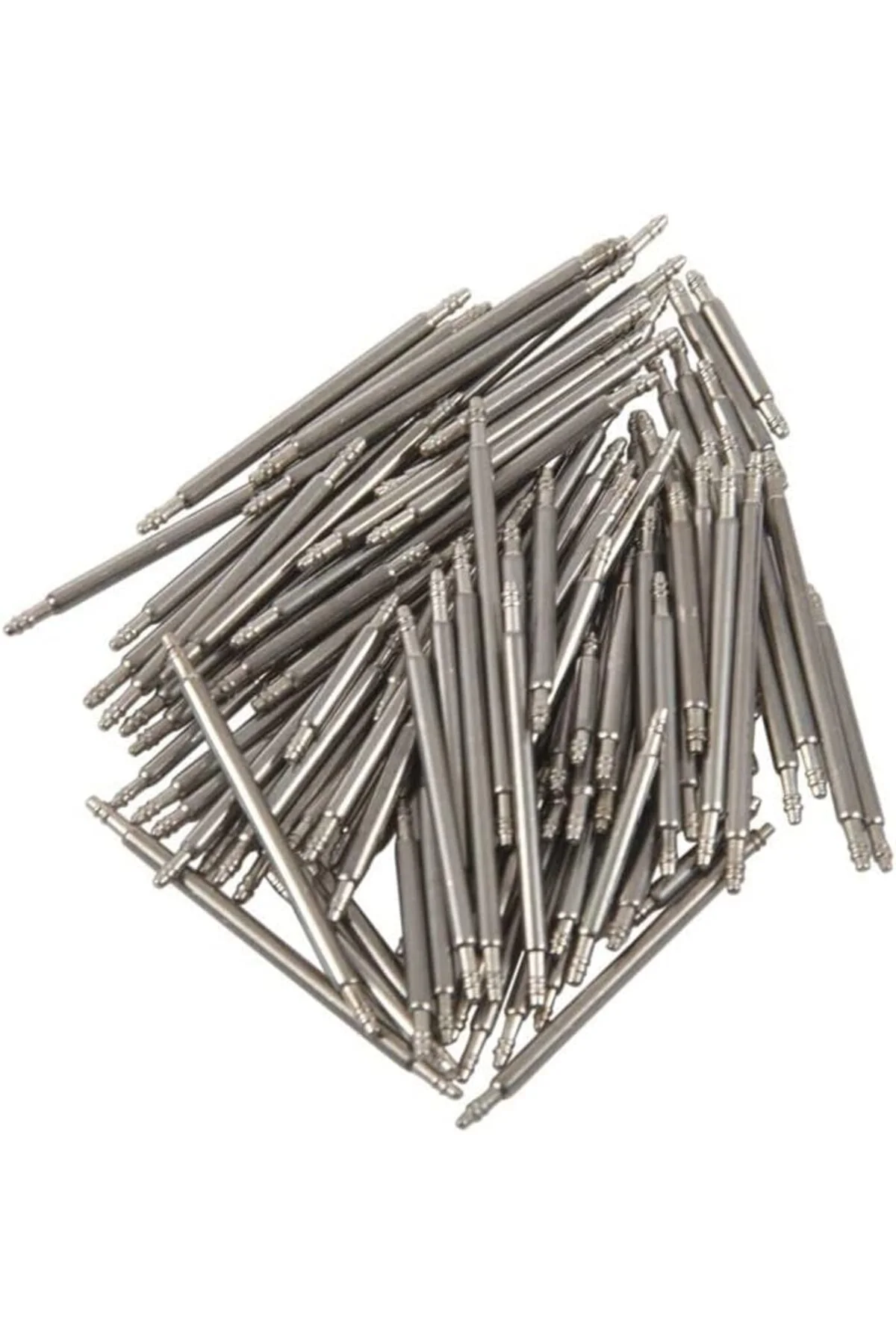 TTKTEKNOLOJİ 120 Adet Yaylı Çelik Saat Pimi Kordon Sustası 14mm 1