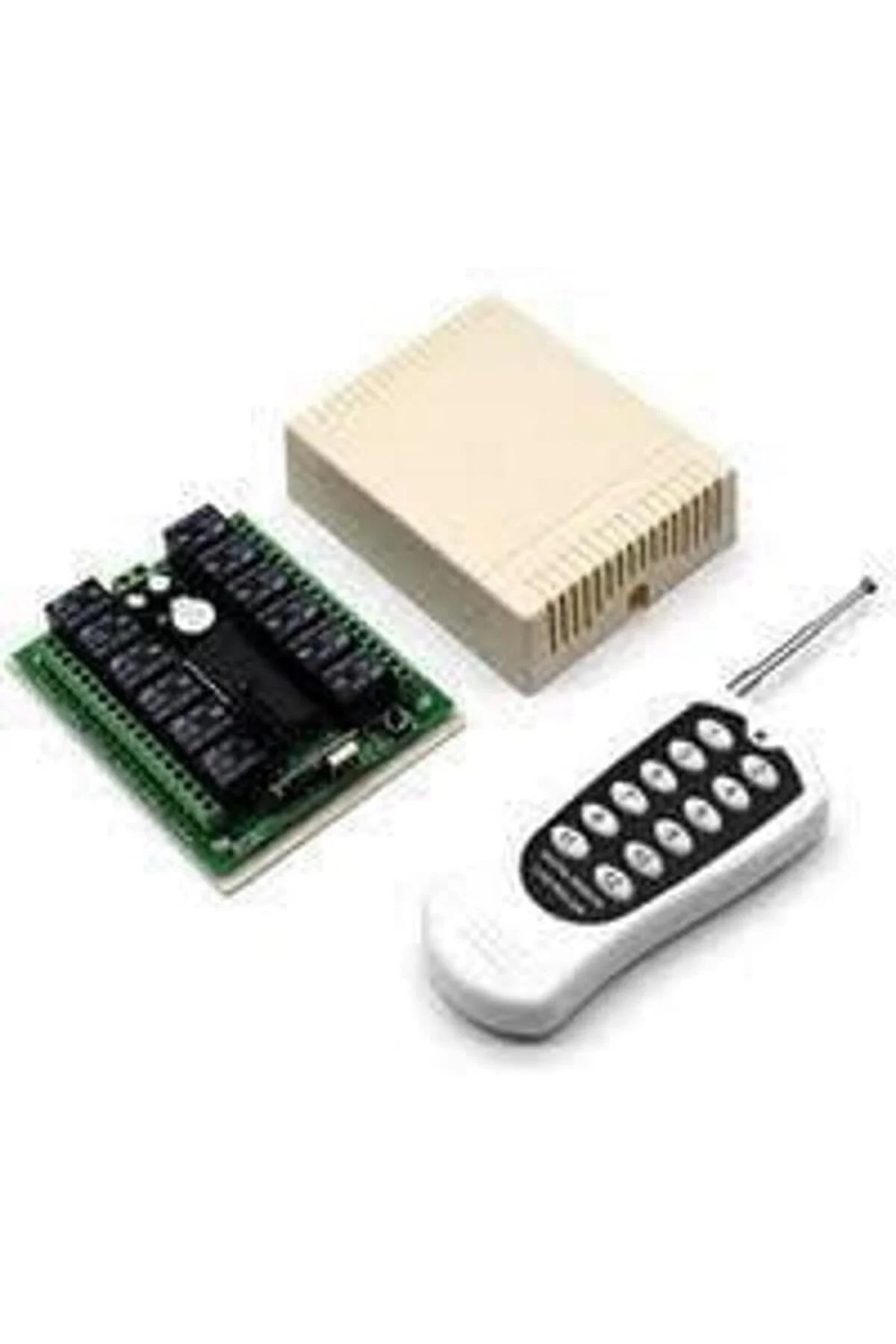 TTKTEKNOLOJİ 12V 433MHz 12 Kanallı Kablosuz Kumandalı RF Alıcılı 