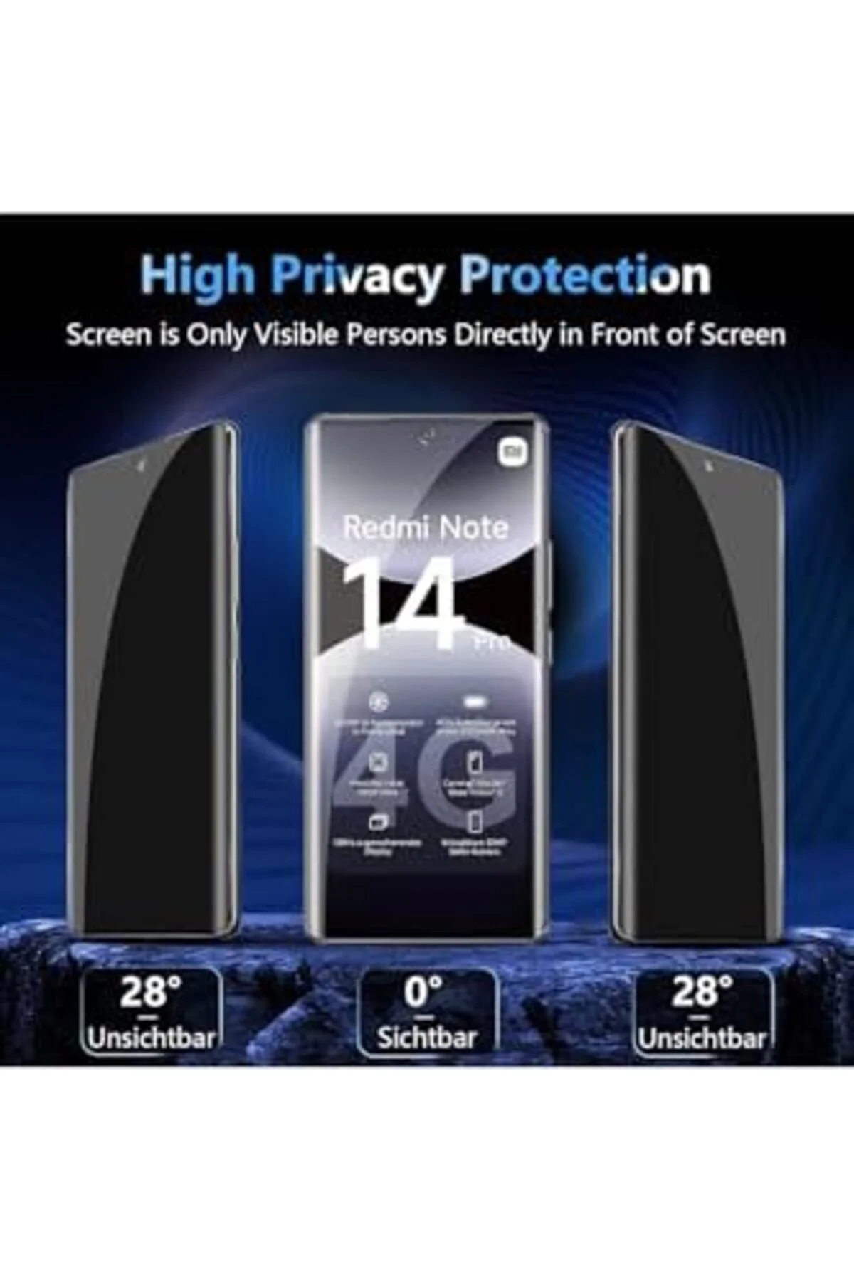 TTKTEKNOLOJİ - 14 Pro 5g ile Uyumlu Ekran Koruyucu Hayalet Cam Ta TTKTEKNOLOJİ - 14 Pro 5g ile Uyumlu Ekran Koruyucu Hayalet Cam Ta