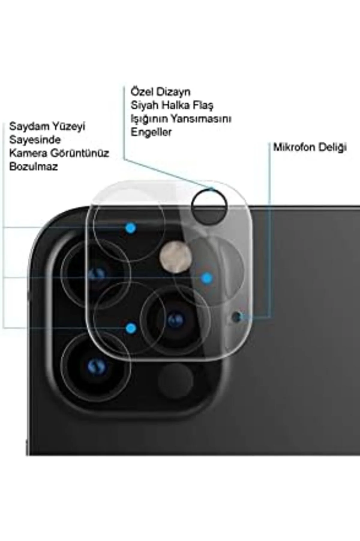 TTKTEKNOLOJİ 14 Pro İle Uyumlu Kamera Lensi Koruma Camı TTKTEKNOL TTKTEKNOLOJİ 14 Pro İle Uyumlu Kamera Lensi Koruma Camı TTKTEKNOL