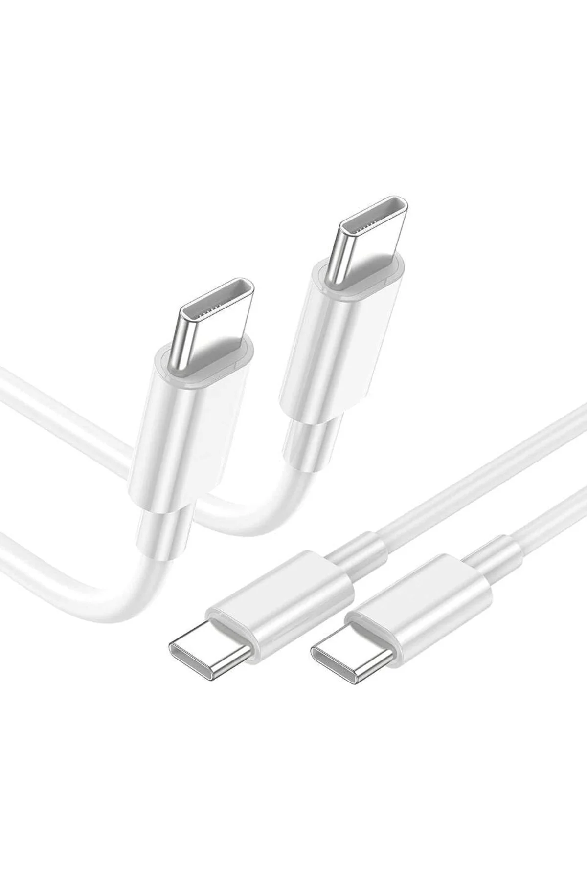 TTKTEKNOLOJİ 15, 15 Plus, 15 Pro, 15 Pro Max Uyumlu USB-C to USB-C 20W Pd Hızlı Şarj ve Data Kablosu