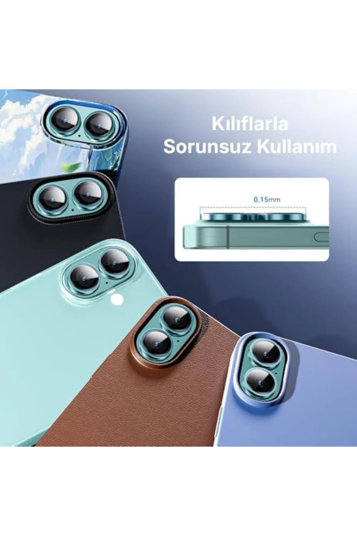 TTKTEKNOLOJİ 16 ve 16 Plus ile Uyumlu Alüminyum Alaşım Çerçeveli 