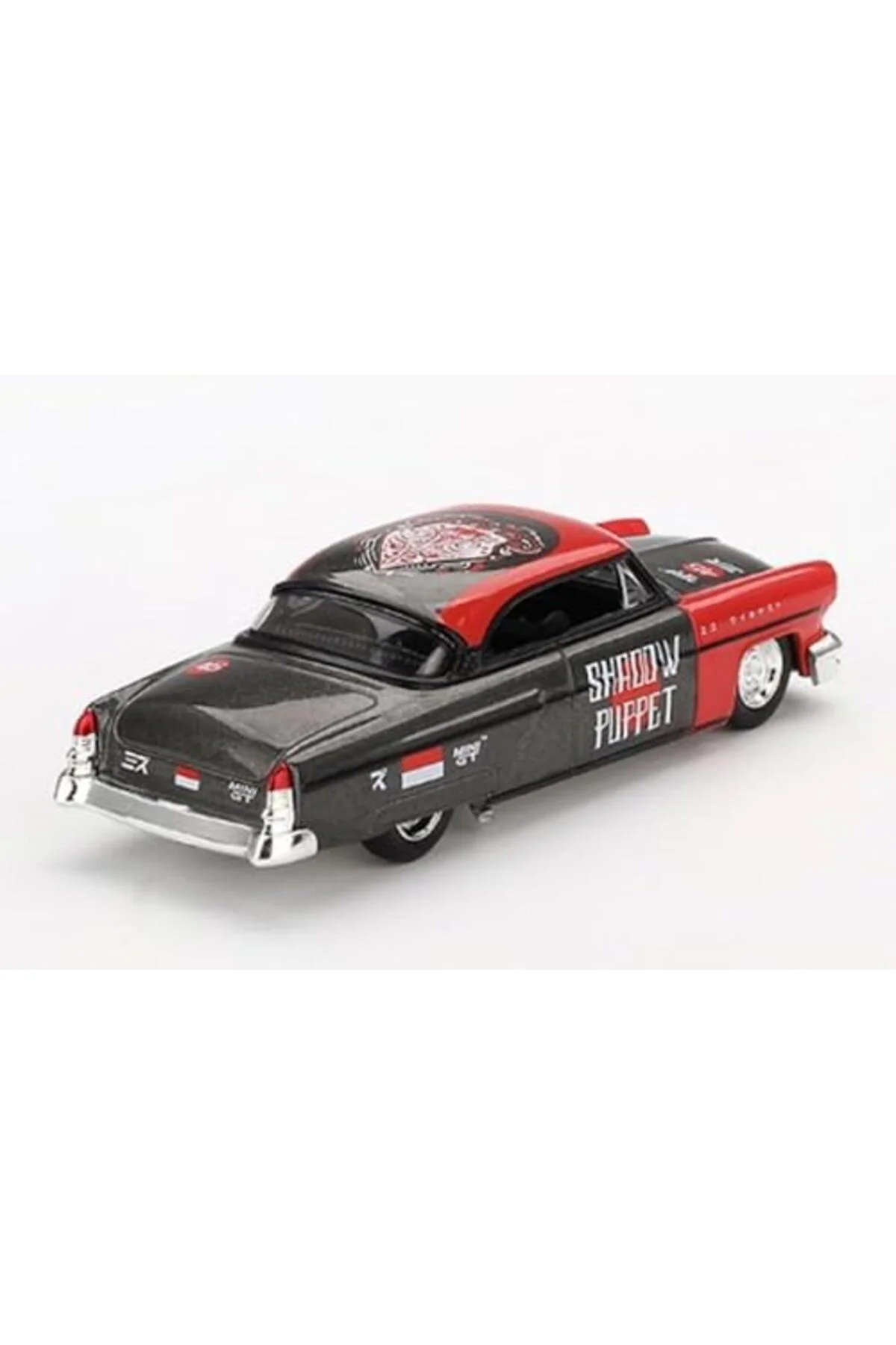 TTKTEKNOLOJİ 1:64 Mini Gt x Mizu Lincoln Hot Rod 1954 Shadow Pupp