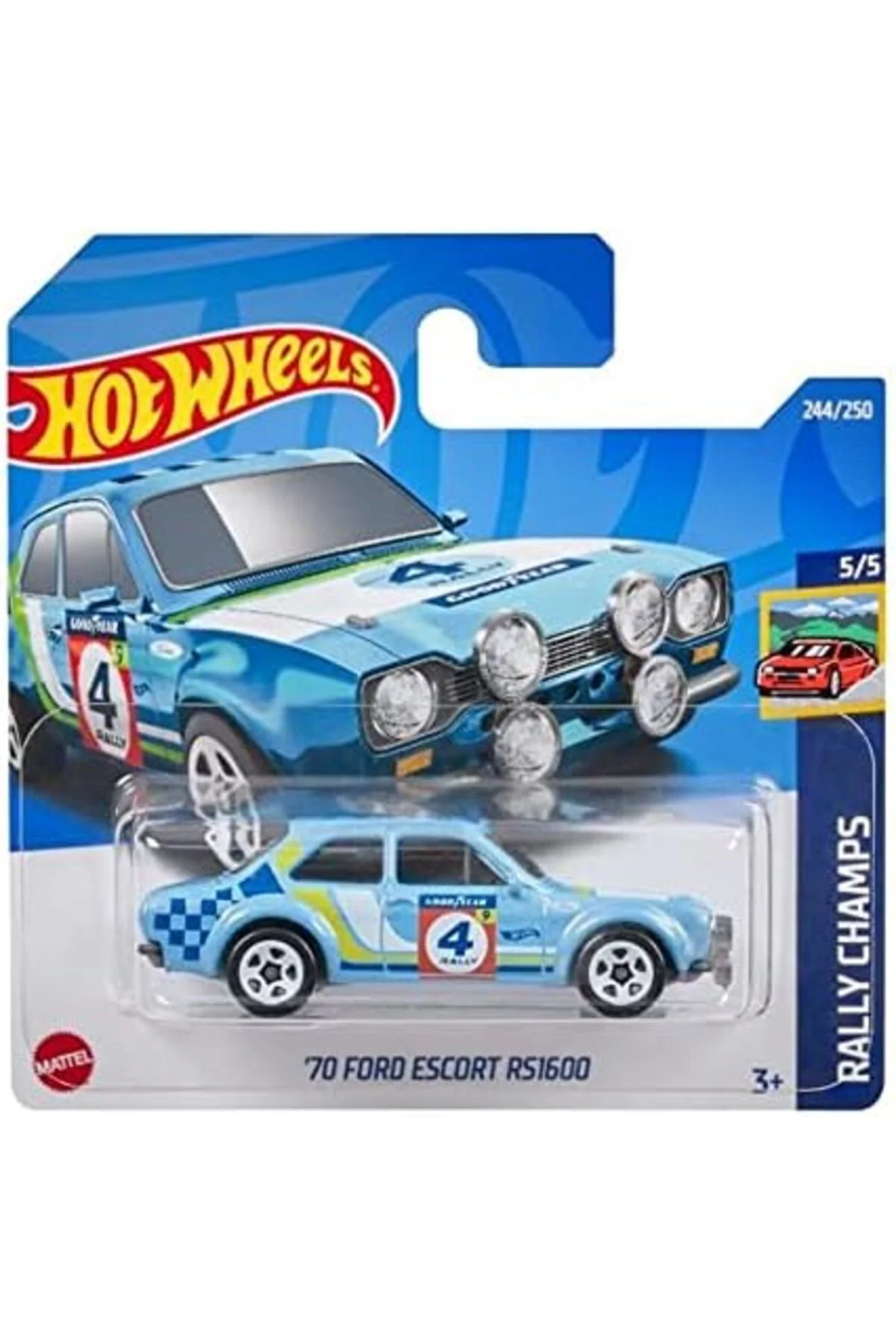 TTKTEKNOLOJİ 1:64 Tekli Arabalar 2022 244/250 Rally Champs '70 Es
