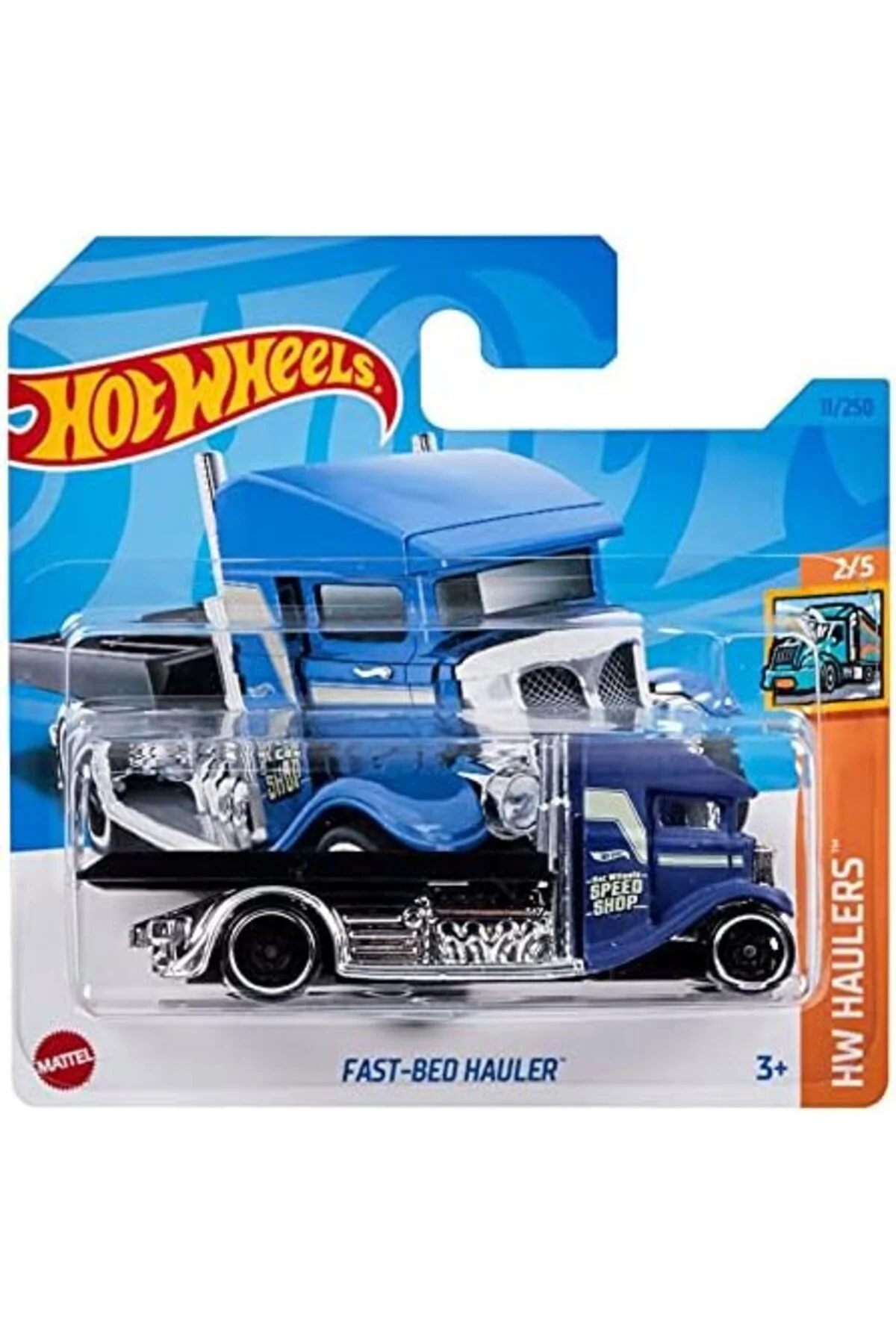 TTKTEKNOLOJİ 1:64 Tekli Arabalar 2023 011/250 Hw Haulers -Bed Hau