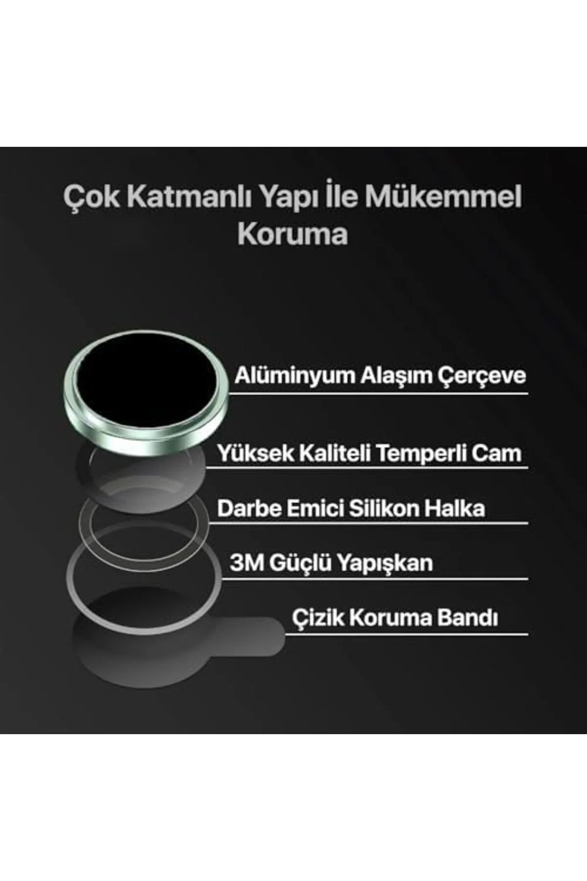 TTKTEKNOLOJİ 17 İle Uyumlu 9H Sertlik Safir Çiziklere ve Darbeler