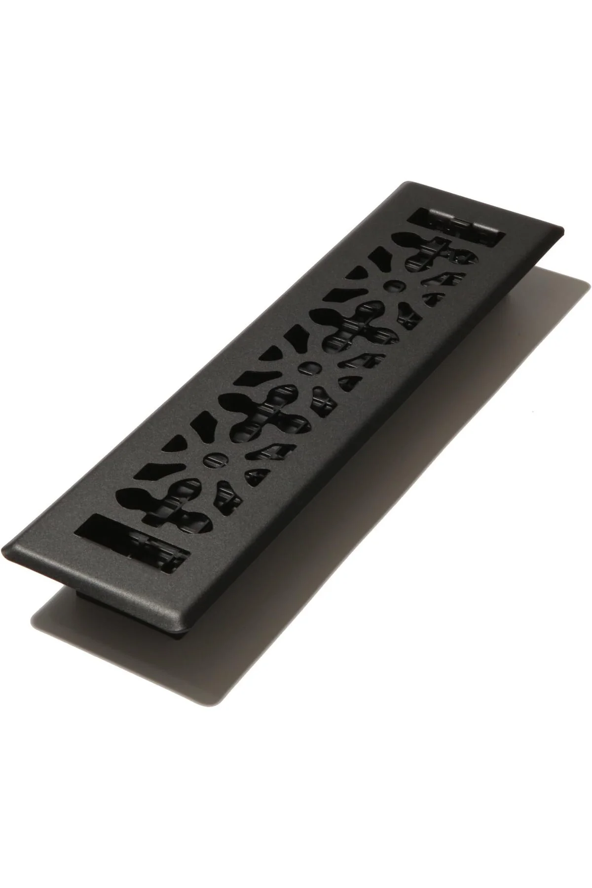TTKTEKNOLOJİ 2 inch 12 inç Gotik Steel Floor Register, AGH212-BLK