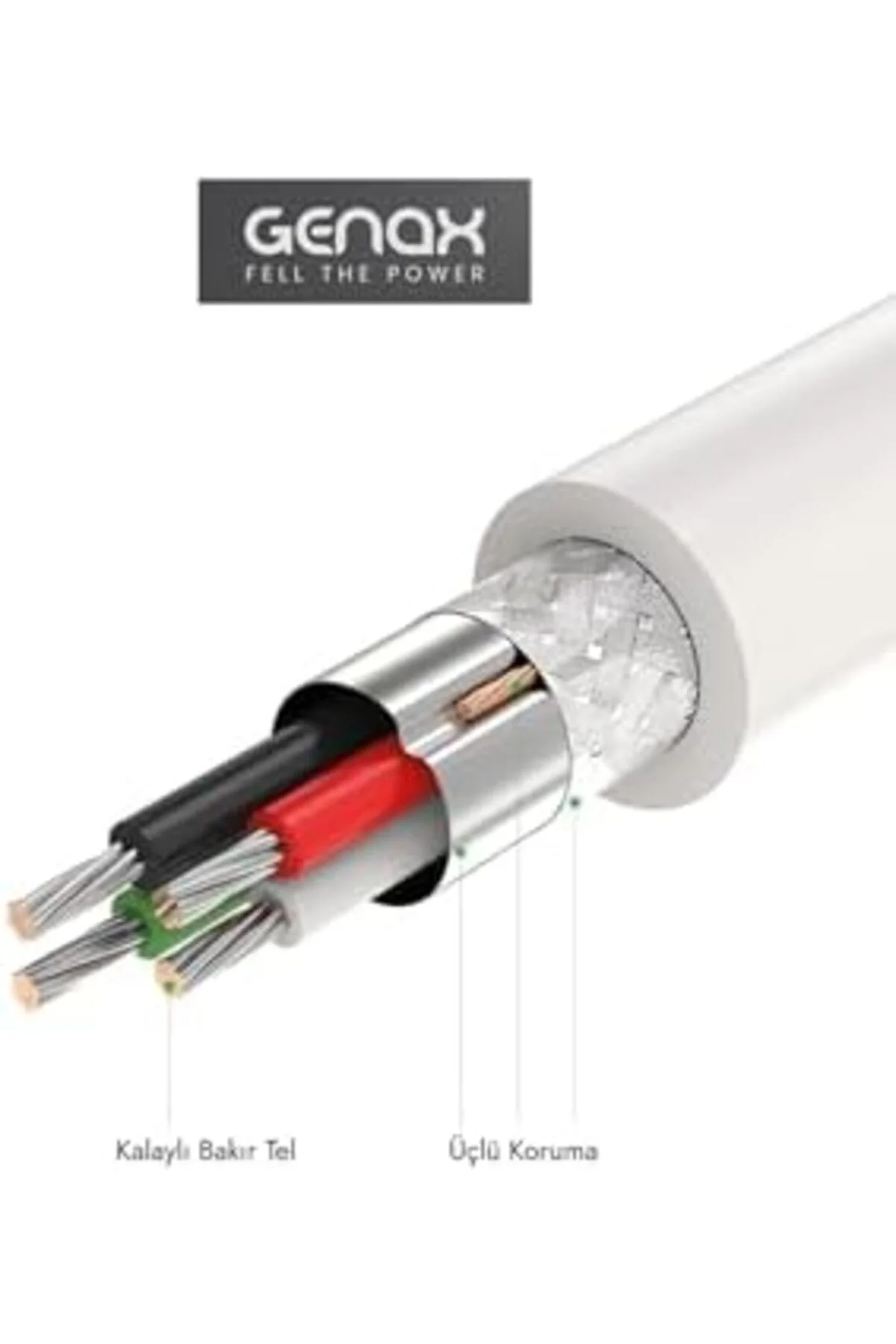 TTKTEKNOLOJİ 2 Metre USB Type-C Uçlu Kablo – Yüksek TTKTEKNOLOJİ 