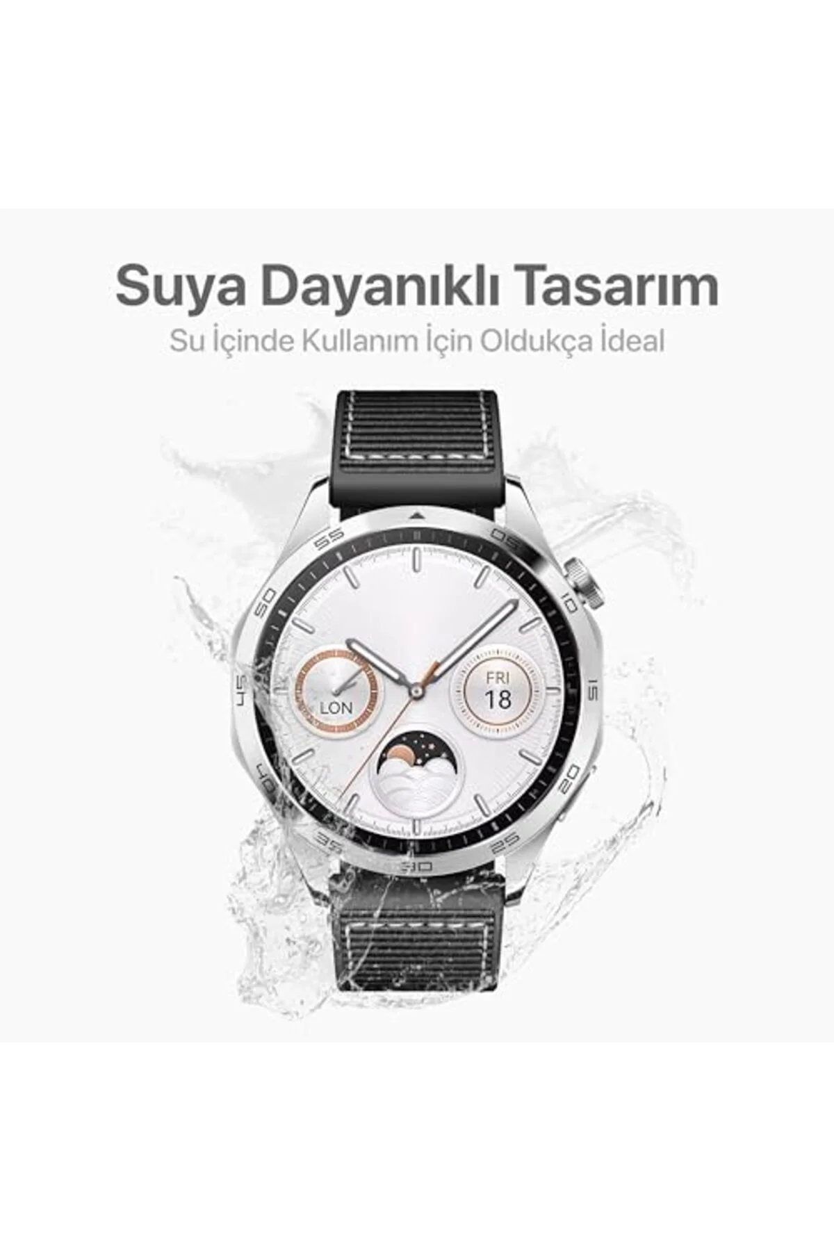 TTKTEKNOLOJİ 22mm ile Uyumlu Saatler için Hibrit 46mm Silikon Kor TTKTEKNOLOJİ 22mm ile Uyumlu Saatler için Hibrit 46mm Silikon Kor