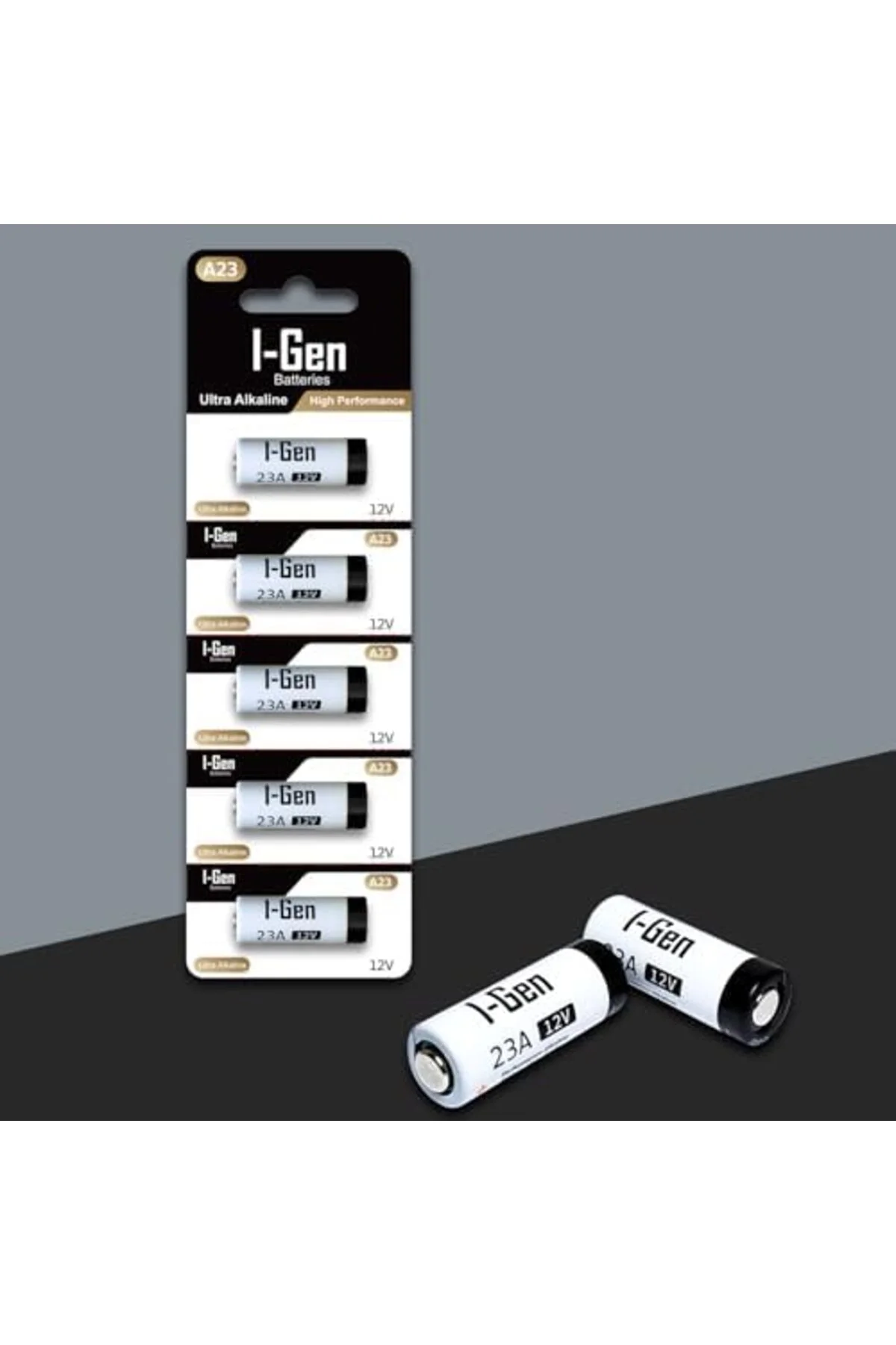 TTKTEKNOLOJİ 23A Pil 5'li Paket 12V MN21 (A23 / 23A / V23GA / LRV