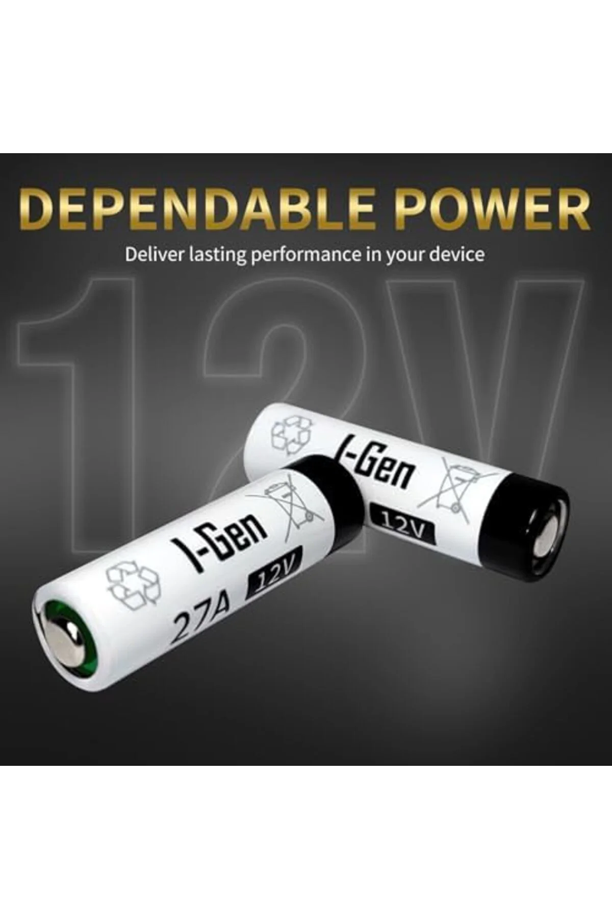 TTKTEKNOLOJİ 27A Pil 5'li Paket 12V MN27 (27A / A27 / L828) TTKTE