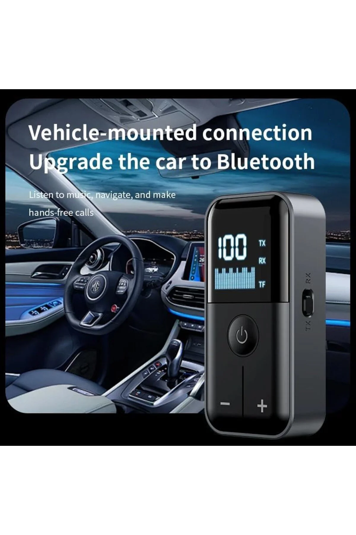 TTKTEKNOLOJİ 2’si 1 Arada Bluetooth 5.4 Ses Alıcı & Verici – 3.5m