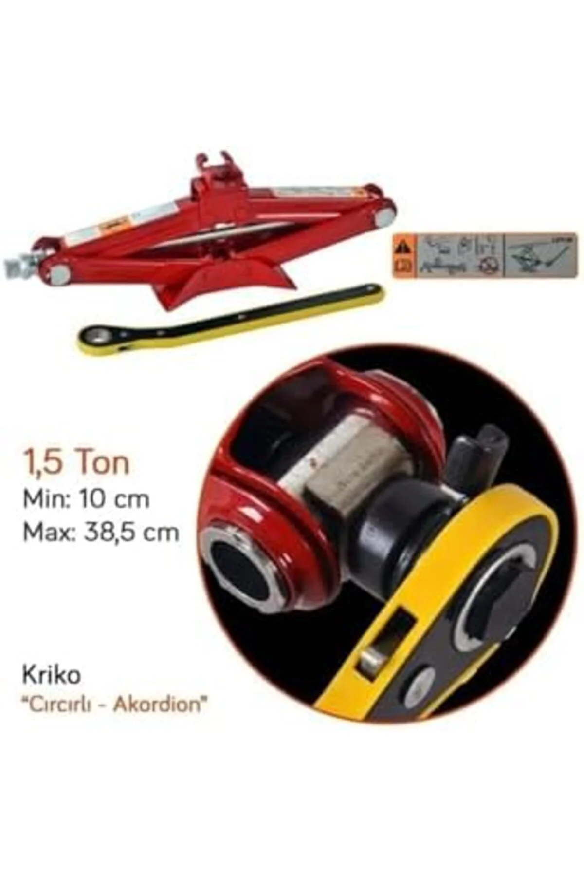 TTKTEKNOLOJİ 301 Sedan 2012-2020 1.5 Ton Kapasiteli Evrensel Maka