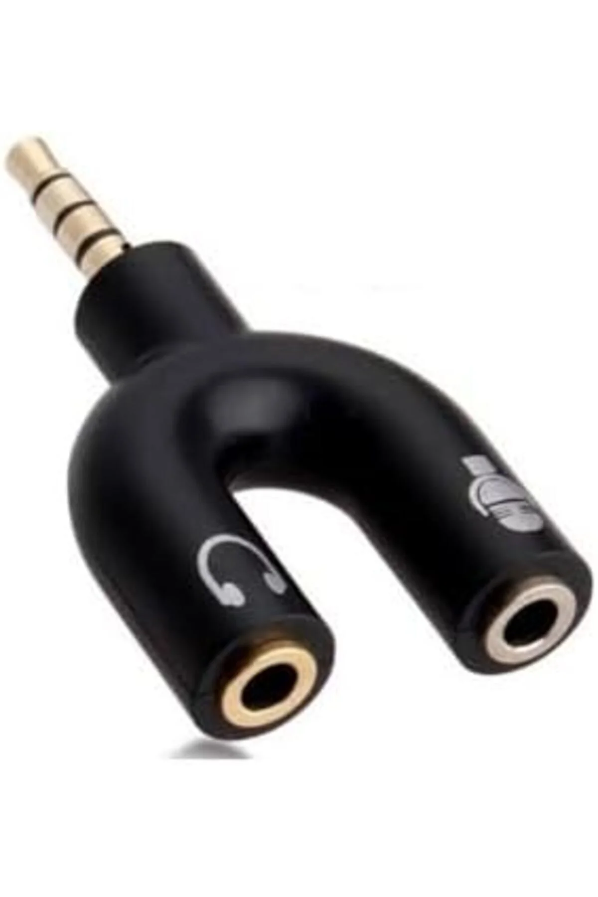TTKTEKNOLOJİ 3.5mm Kulaklık Çevirici Iki Girişli Kulaklığı Tek Gi
