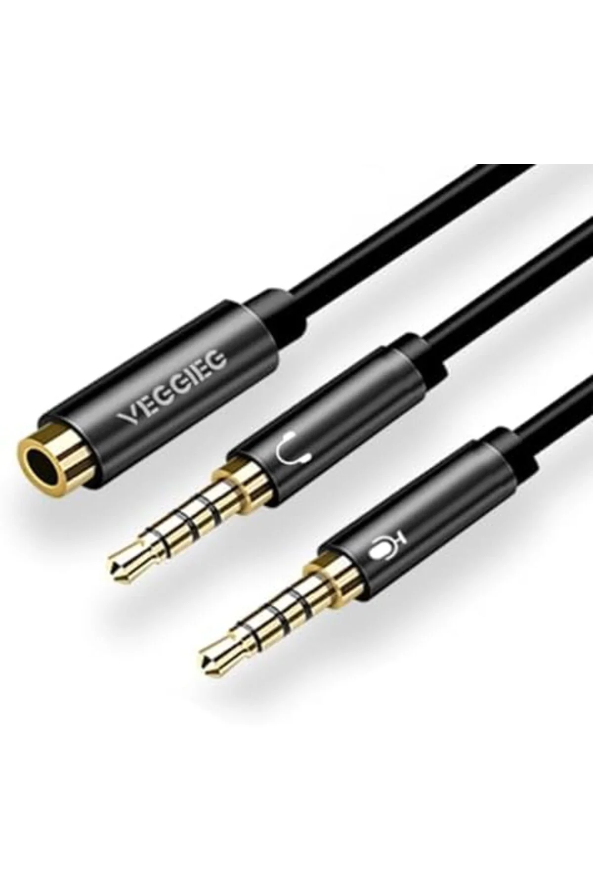 TTKTEKNOLOJİ 3.5mm Kulaklık ve Mikrofon Ayırıcı Y Kablo TTKTEKNOL
