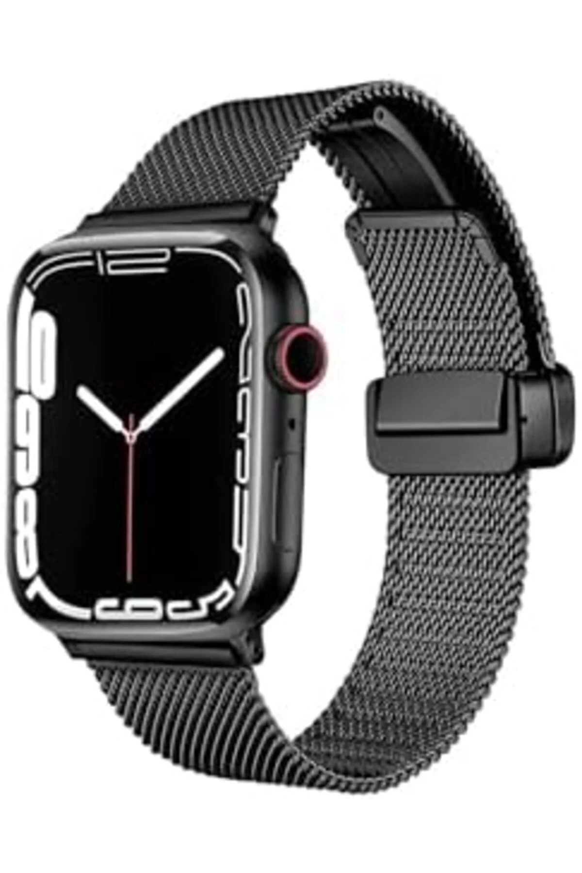 TTKTEKNOLOJİ 38mm İle Uyumlu KRD, 85 Metal Kordon, Siyah TTKTEKNO