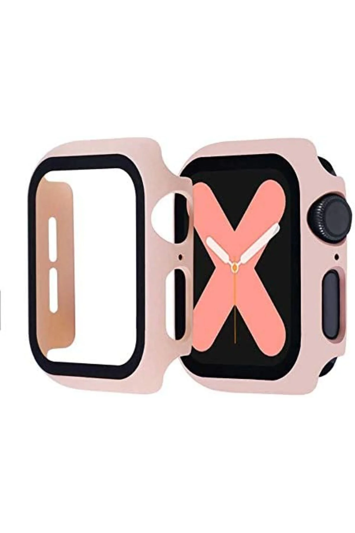 TTKTEKNOLOJİ 38mm ile uyumlu Full Kasa Korumalı Ekran Koruyucu Pe