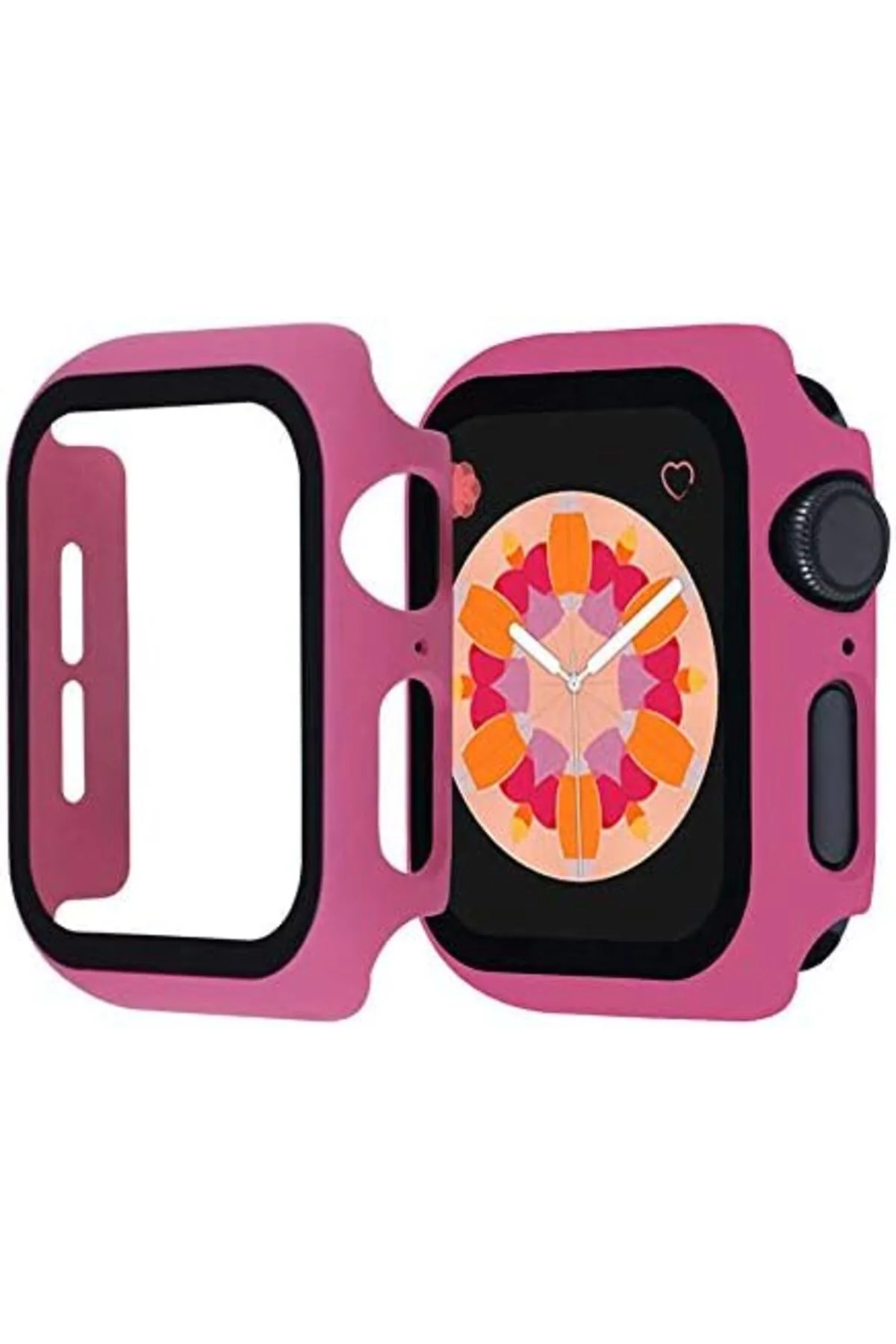 TTKTEKNOLOJİ 38mm ile uyumlu Full Kasa Korumalı Ekran Koruyucu Pe