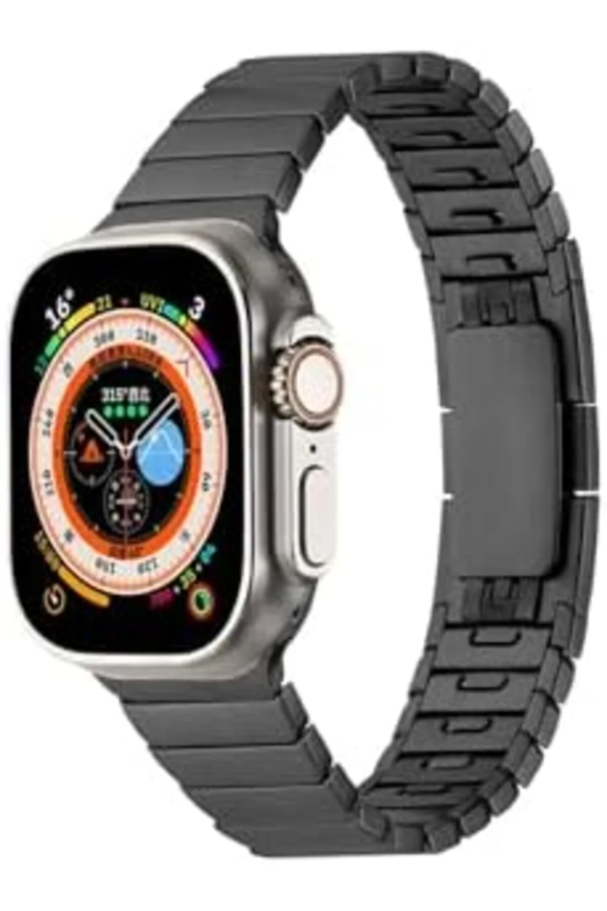 TTKTEKNOLOJİ 38mm İle Uyumlu KRD, 82 Metal Kordon, Rose TTKTEKNOL