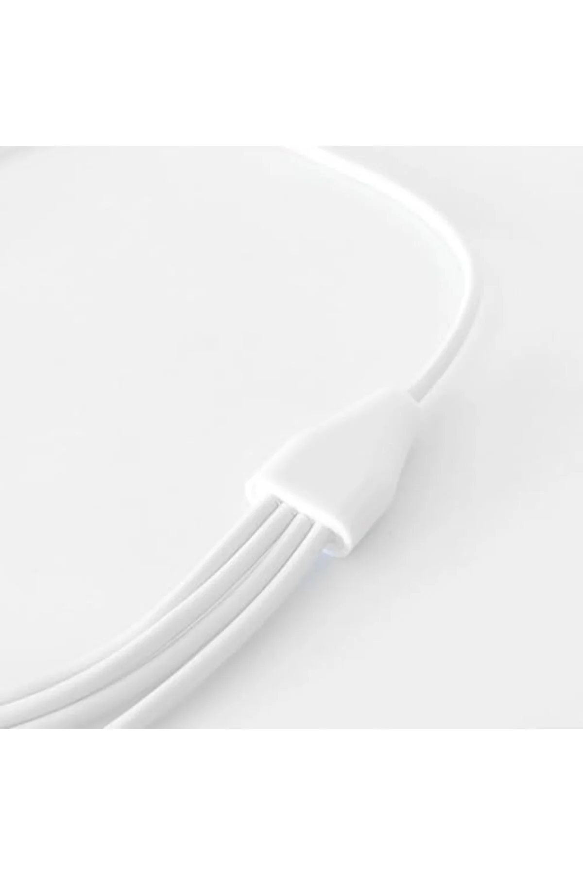 TTKTEKNOLOJİ 4 in 1 USB Tip-C Şarj Kablosu Çoklayıcı, Beyaz, 1 Me