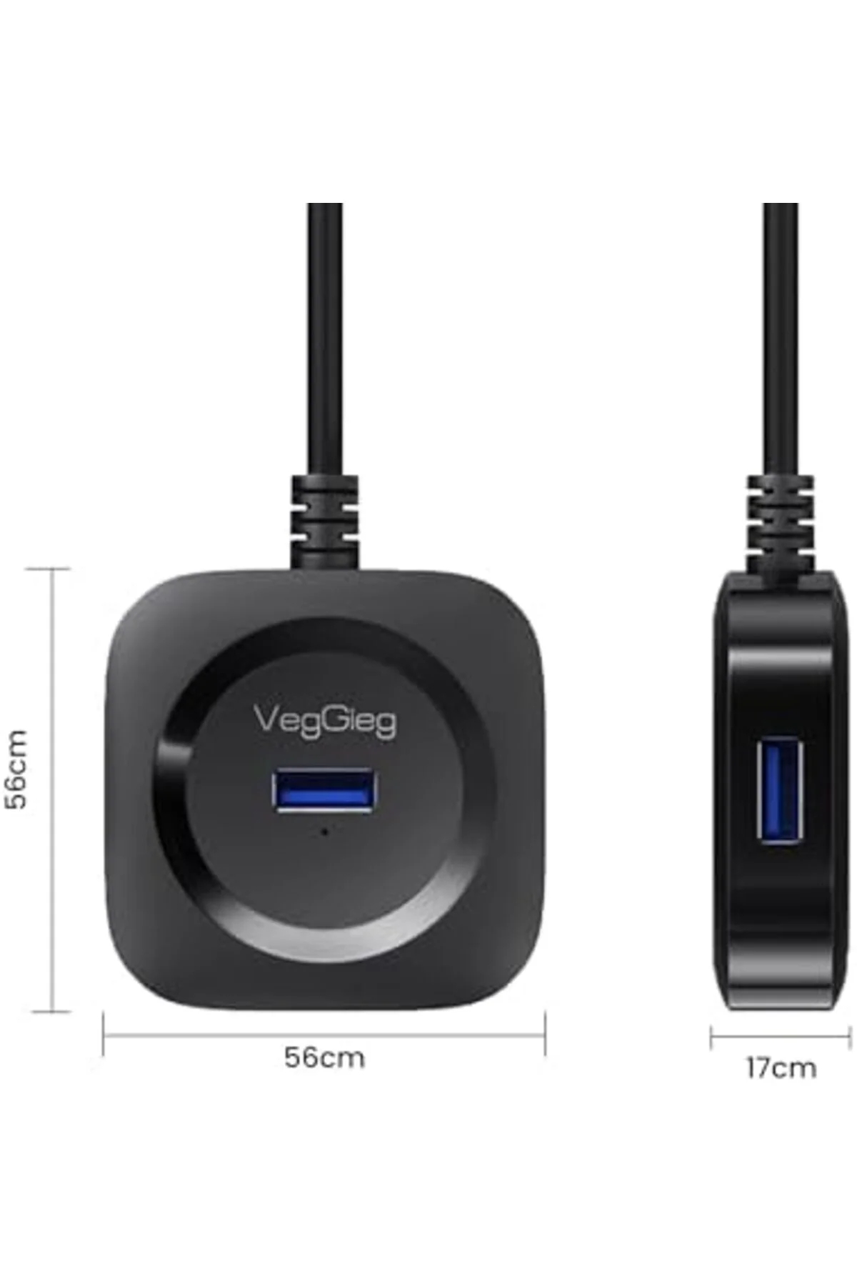 TTKTEKNOLOJİ 4 Port USB 3.0 Çoklayıcı Hub Beyaz TTKTEKNOLOJİ 3955