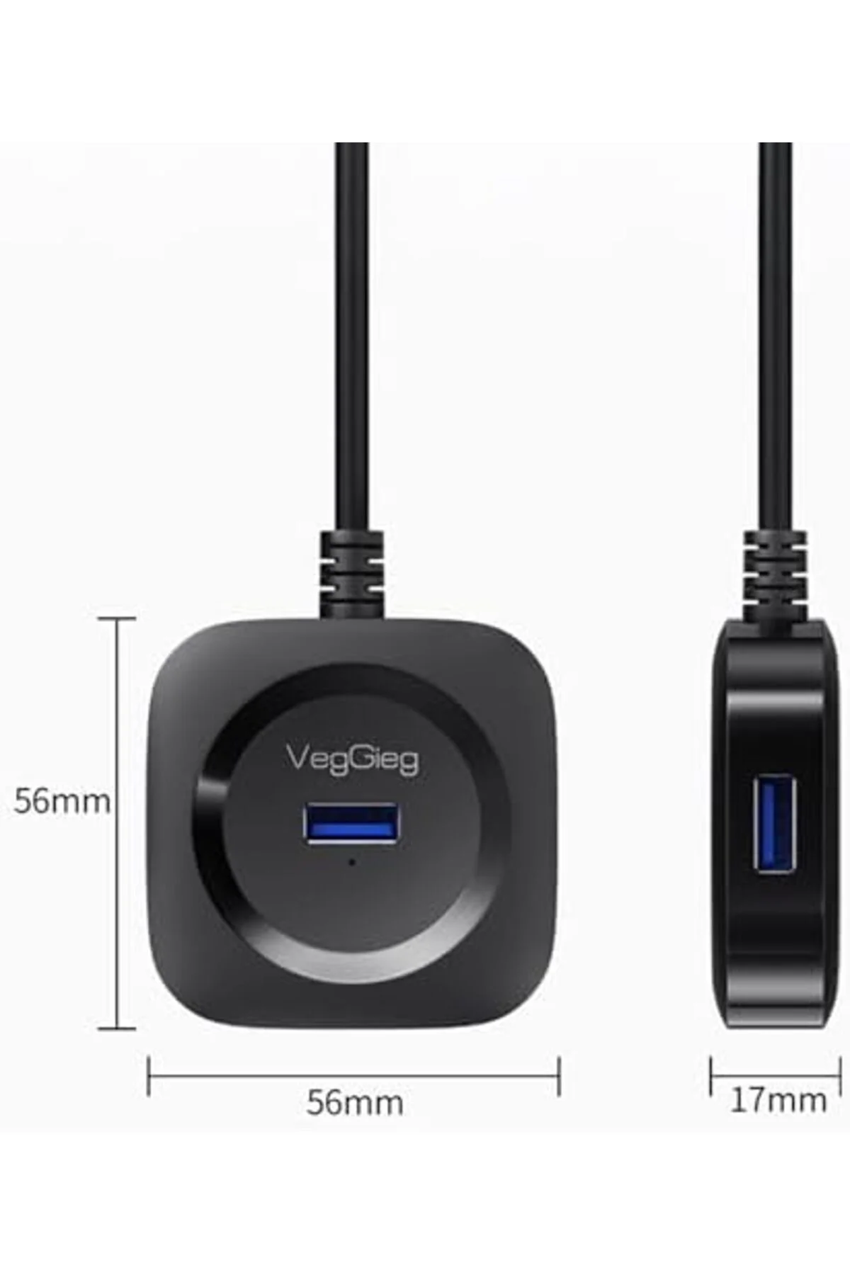 TTKTEKNOLOJİ 4 Portlu Type-C to USB 3.0 Çoklayıcı Hub TTKTEKNOLOJ