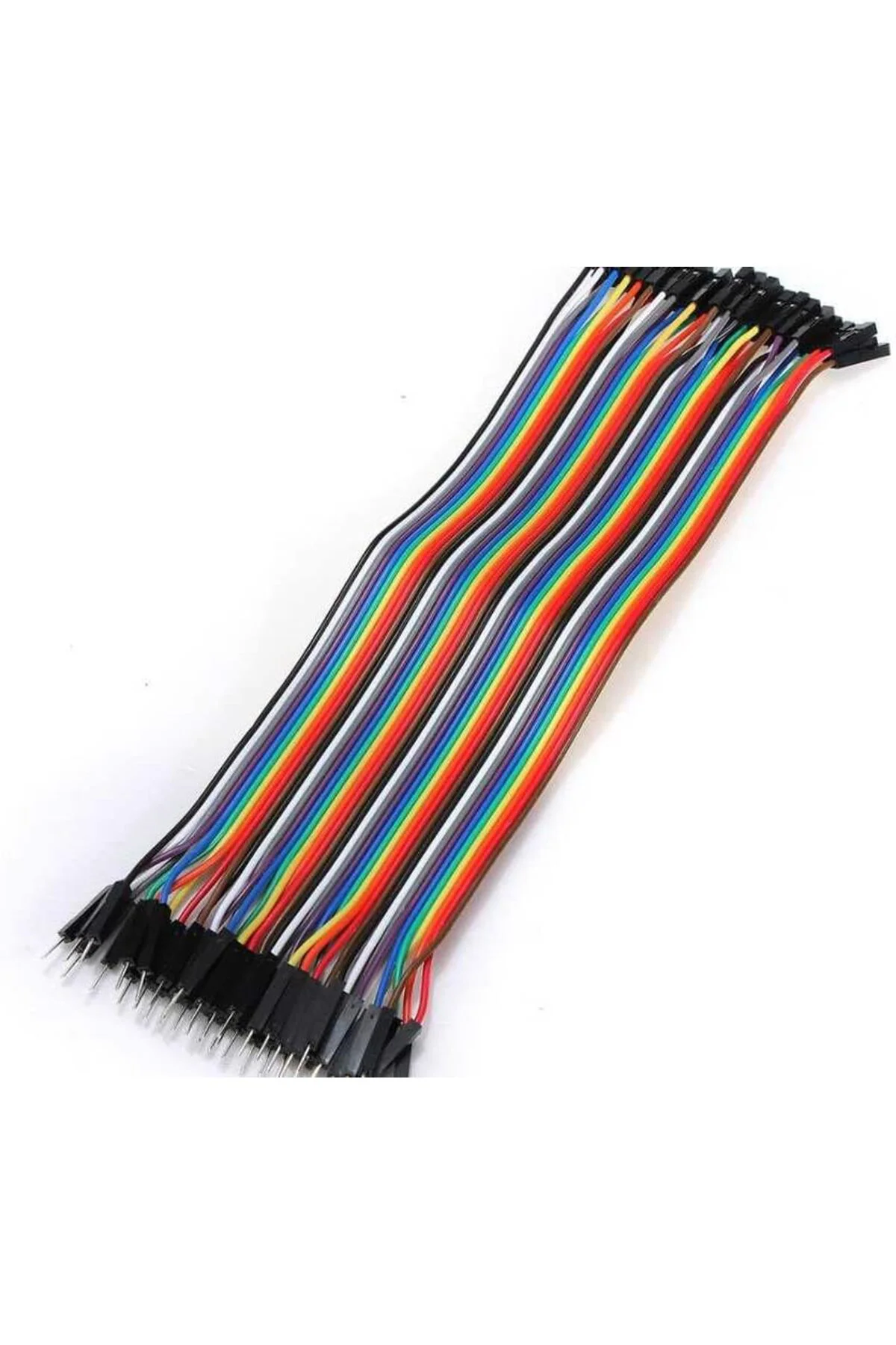 TTKTEKNOLOJİ 40 Adet Erkek-Dişi Jumper Kablo 10 Cm TTKTEKNOLOJİ 3