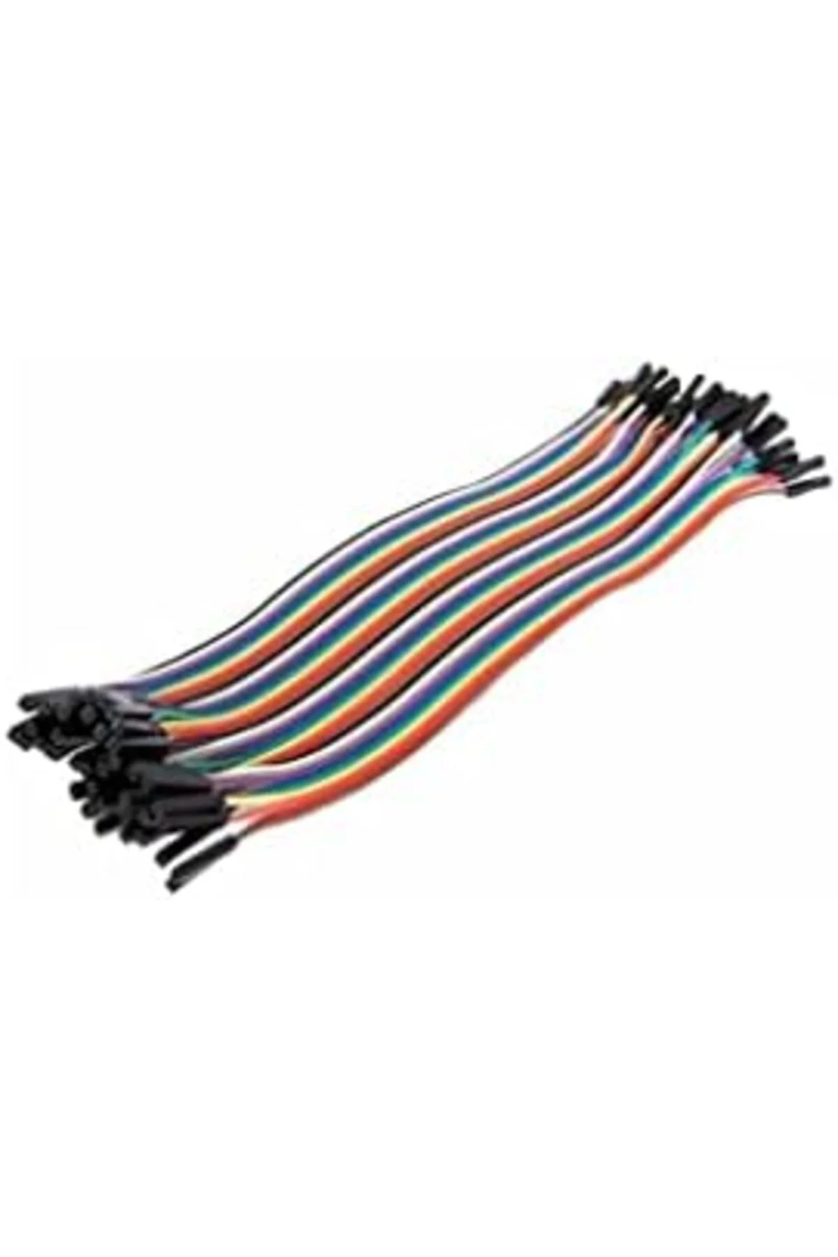 TTKTEKNOLOJİ 40 Adet Dişi-Dişi Jumper Kablo 10 Cm TTKTEKNOLOJİ 39