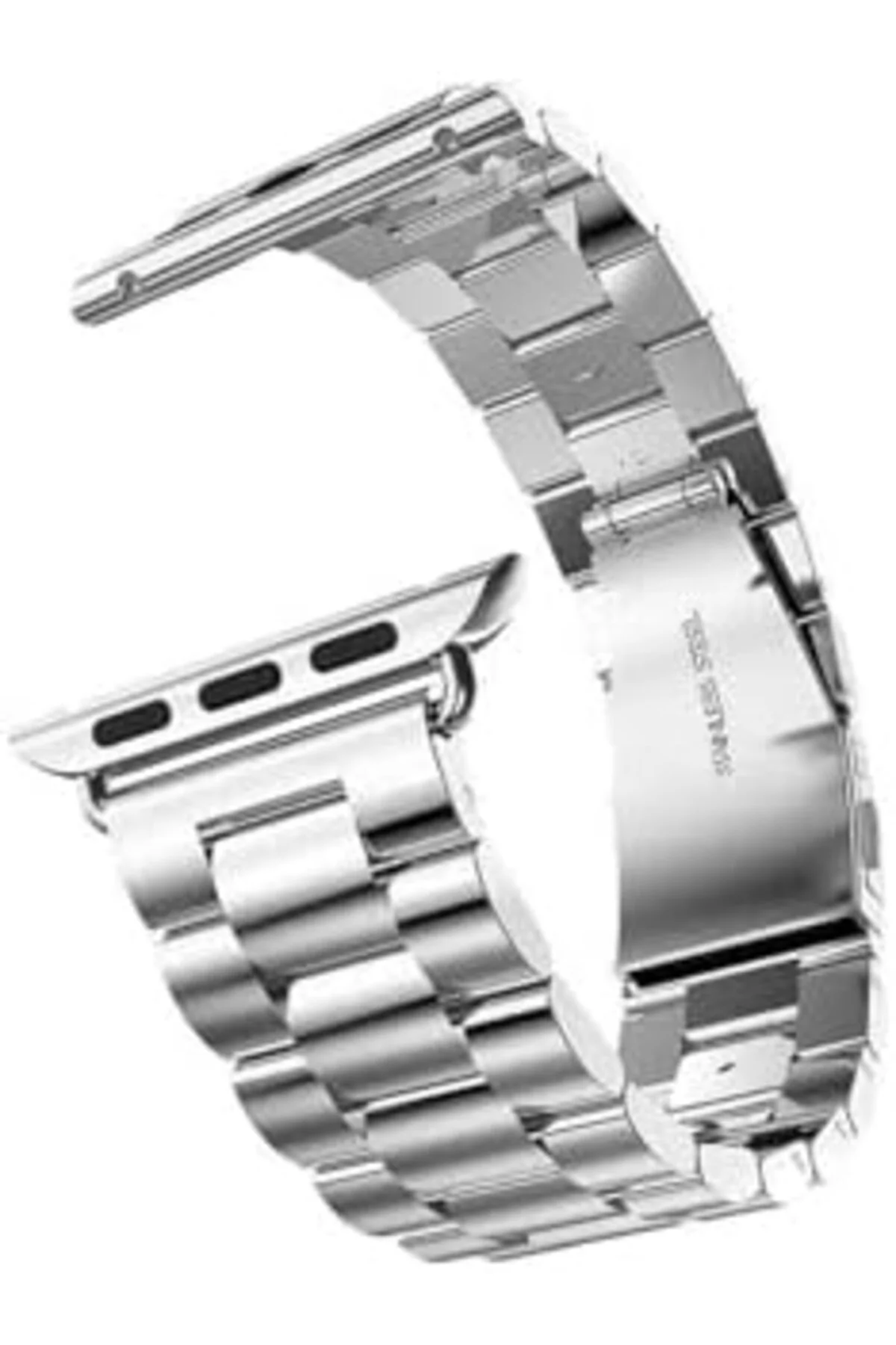 TTKTEKNOLOJİ 40mm İle Uyumlu KRD, 04 Metal Kordon, Siyah TTKTEKNO