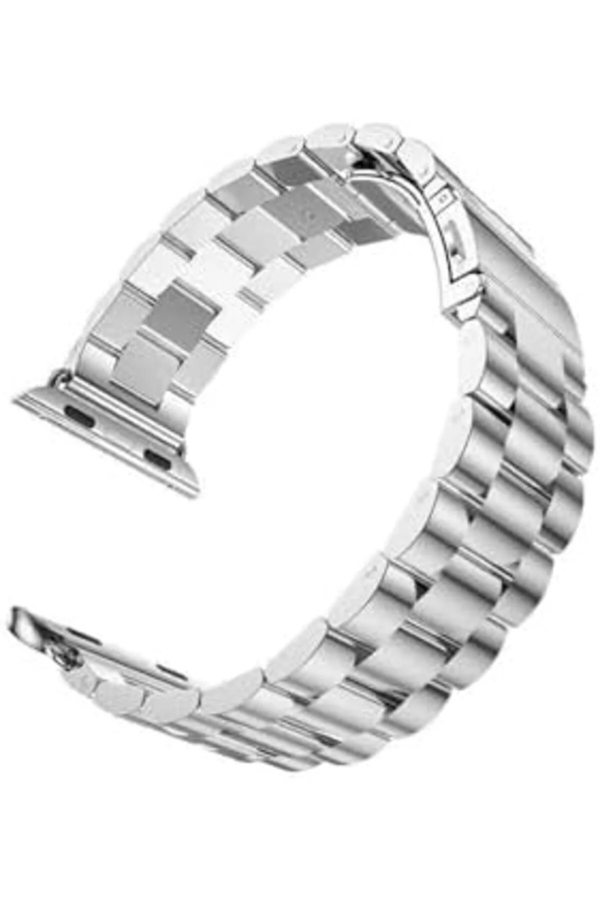 TTKTEKNOLOJİ 40mm İle Uyumlu KRD, 04 Metal Kordon, Siyah TTKTEKNO