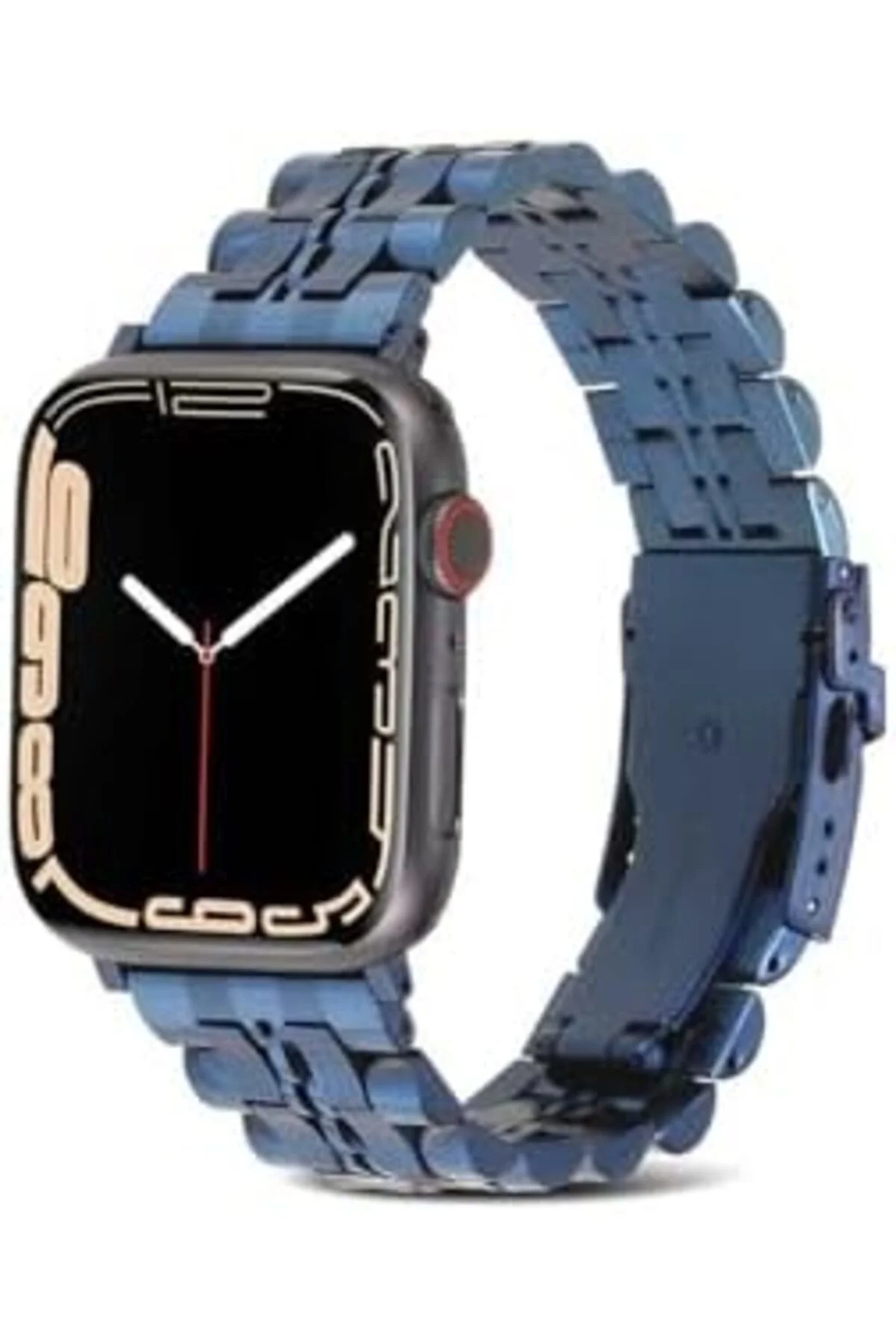 TTKTEKNOLOJİ 40mm İle Uyumlu KRD, 54 Metal Kordon, Lacivert TTKTE