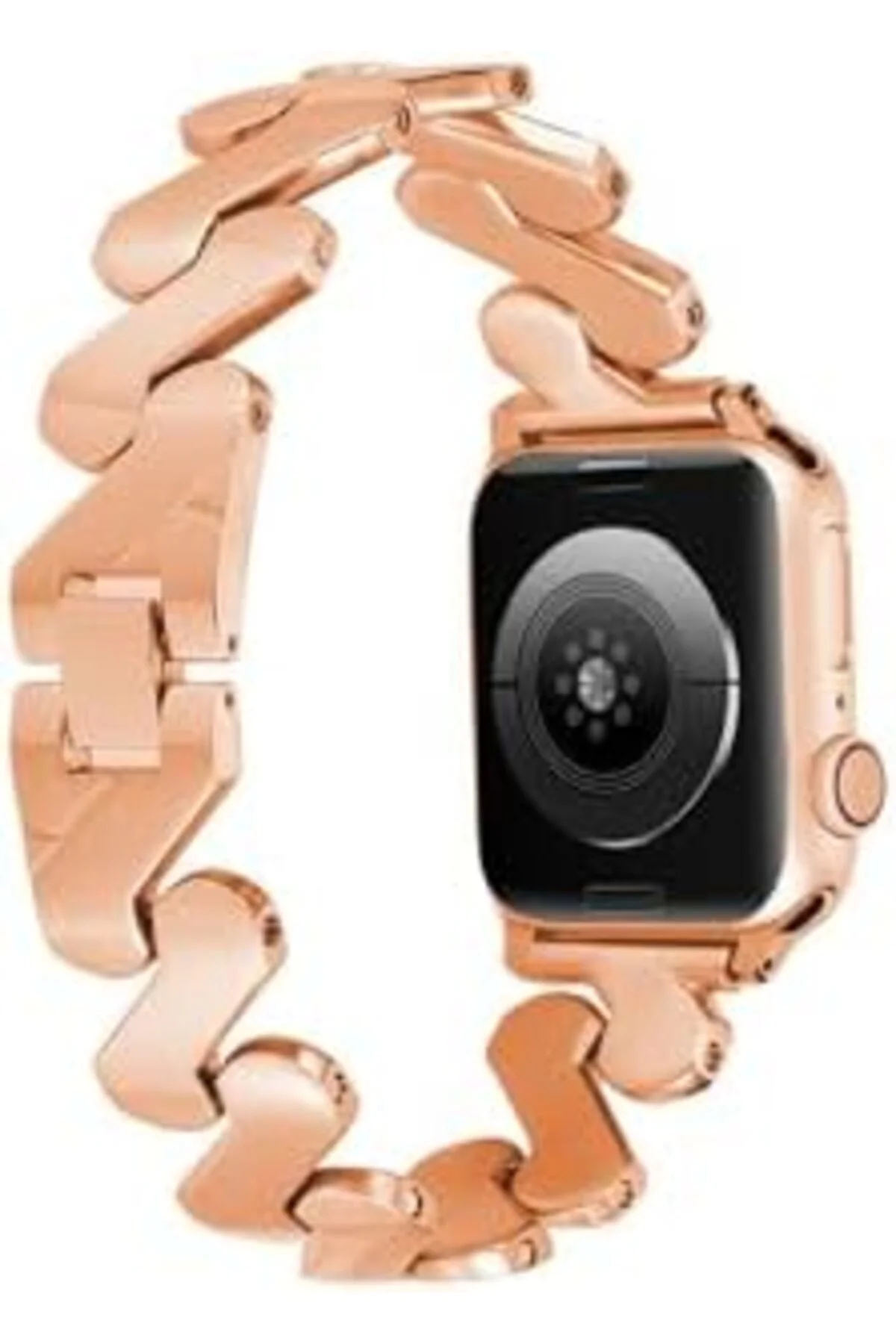 TTKTEKNOLOJİ 40mm Kordon İle Uyumlu KRD, 80 Metal Strap Kayış CNS