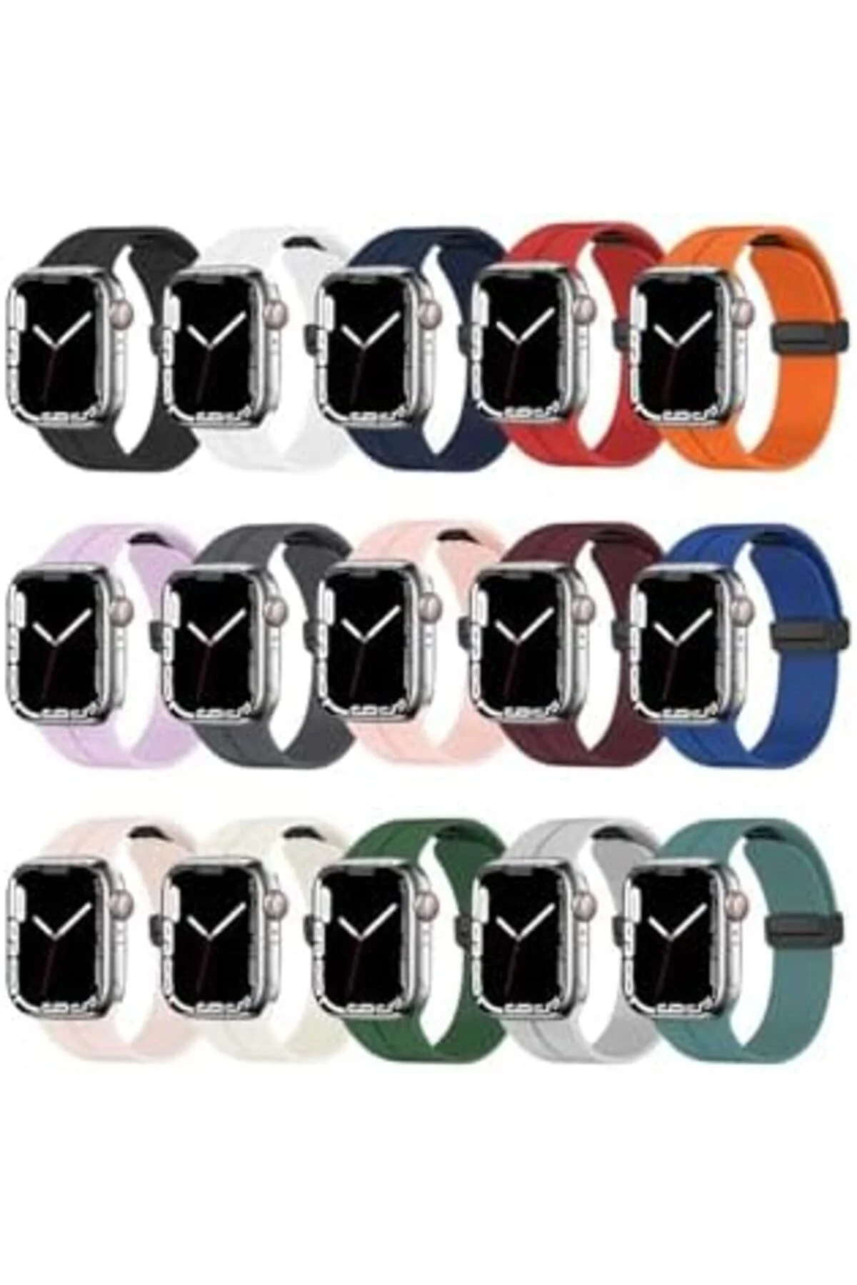 TTKTEKNOLOJİ 42mm İle Uyumlu KRD, 84 İle Uyumlu Kordon, Lacivert 