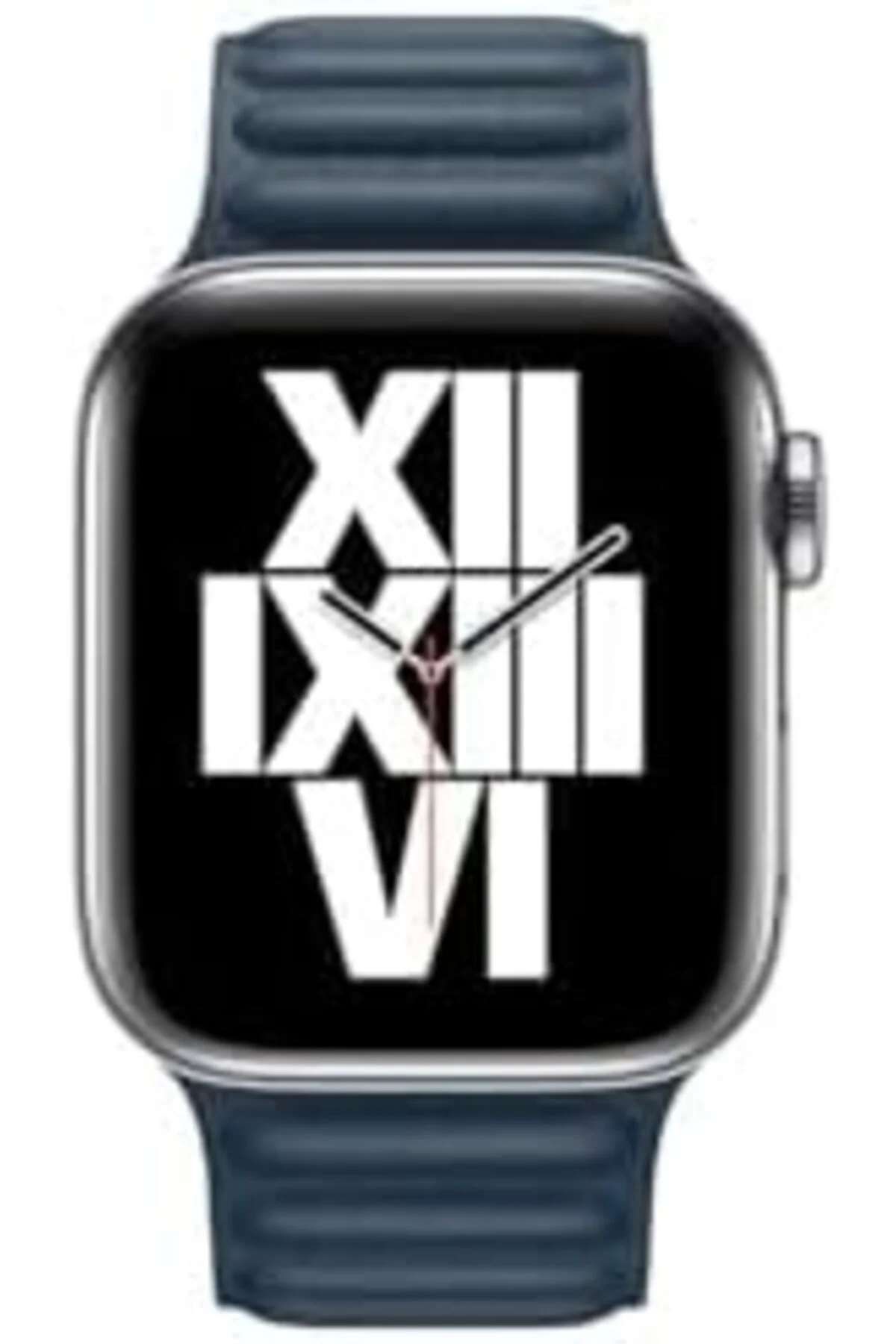 TTKTEKNOLOJİ 42mm İle Uyumlu KRD, 34 Deri Kordon, Lacivert TTKTEK