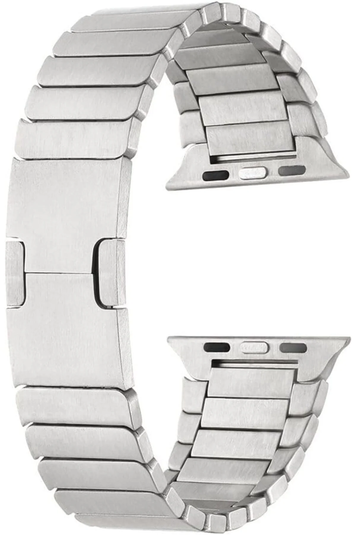 TTKTEKNOLOJİ 42mm İle Uyumlu KRD, 82 Metal Kordon, Gümüş TTKTEKNO